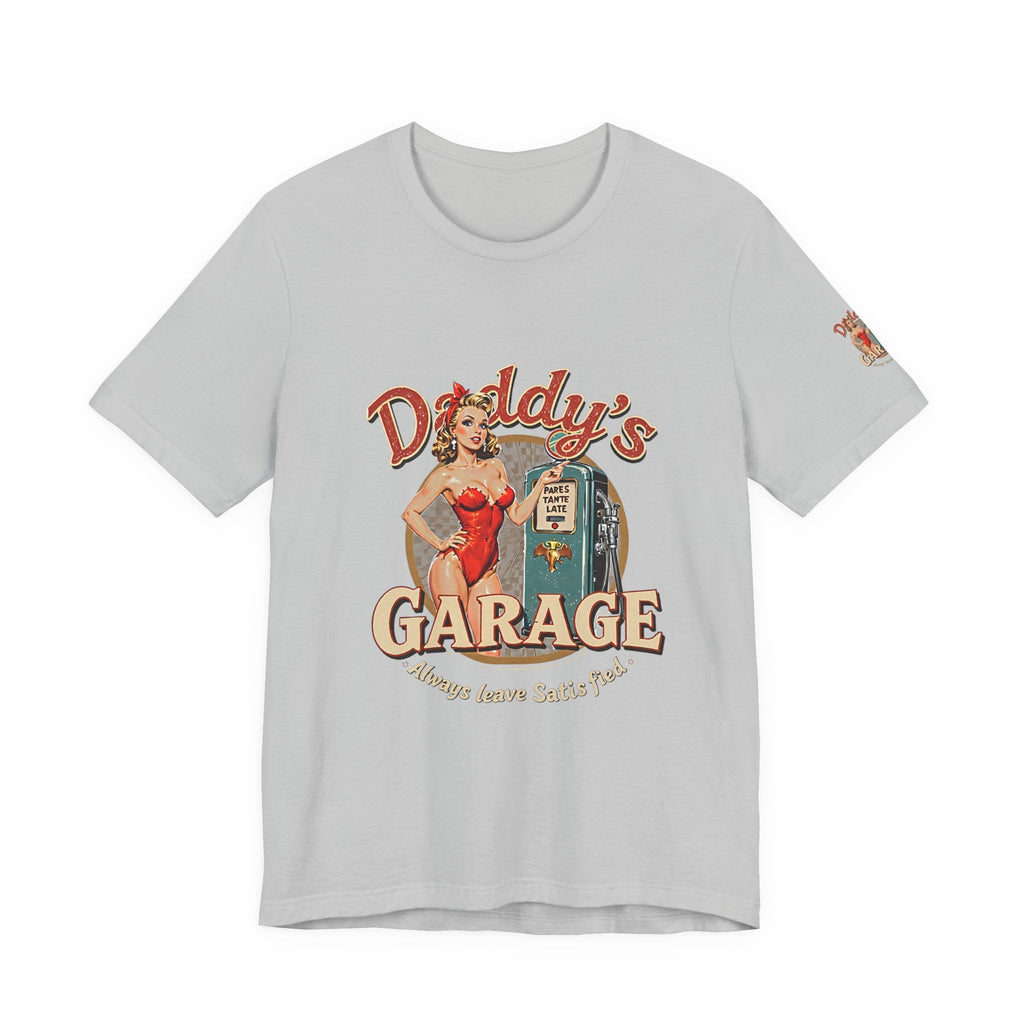 Daddy's Garage Vintage Logo Unisex Tee