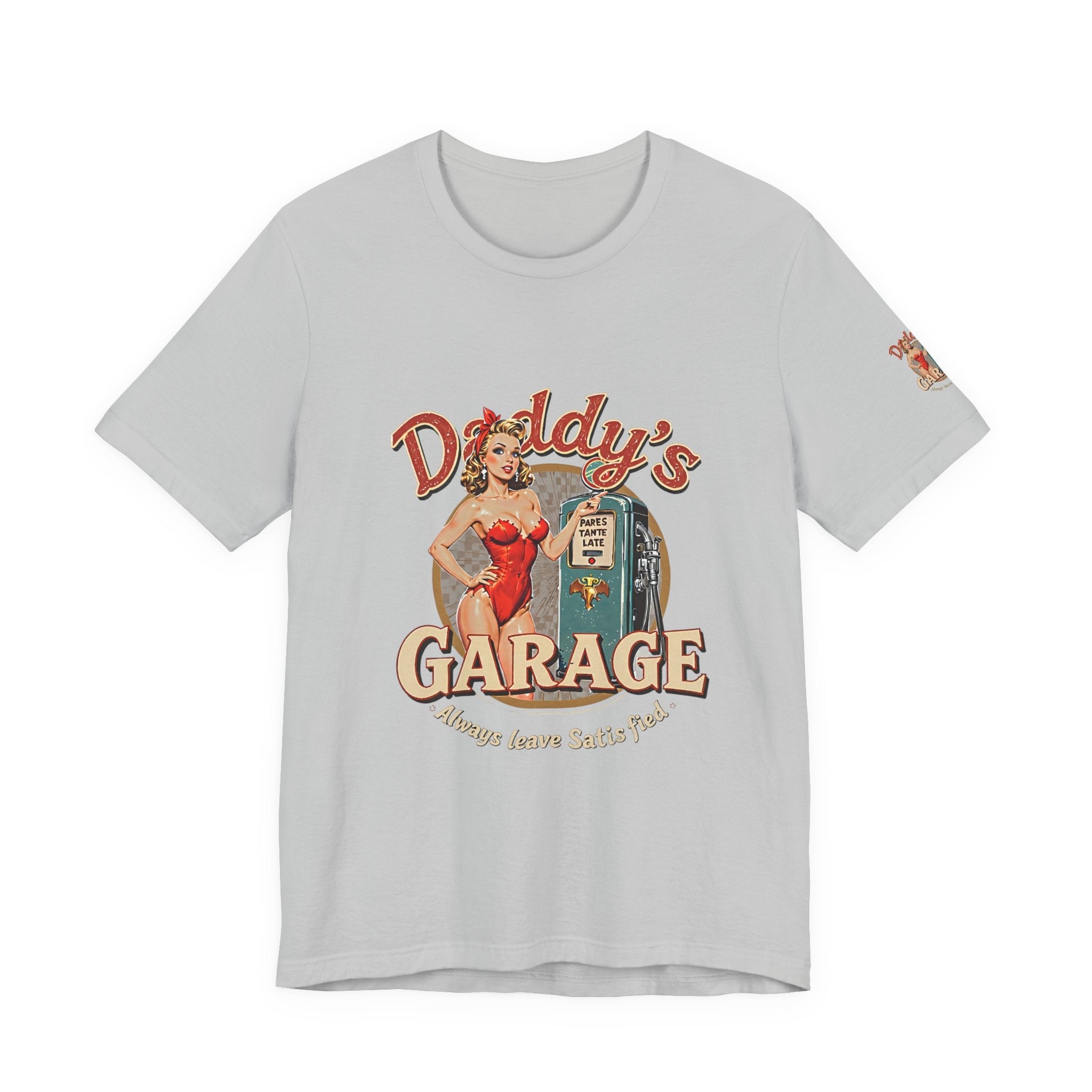 Daddy's Garage Vintage Logo Unisex Tee