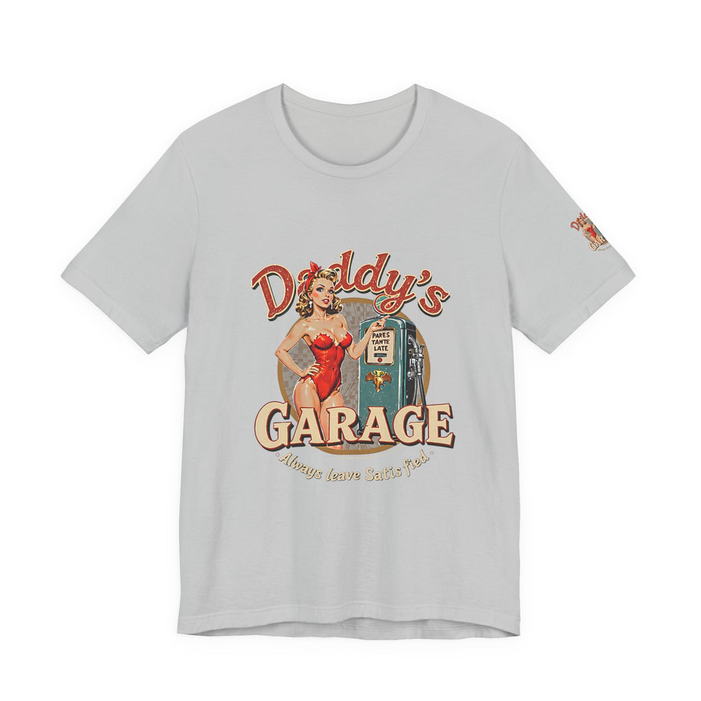 Daddy's Garage Vintage Logo Unisex Tee