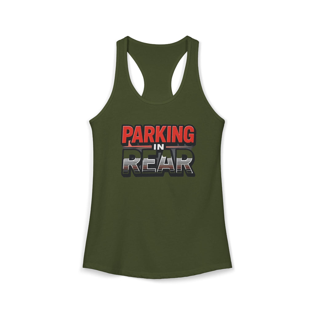 Parking in Rear - Women's Ideal Racerback Tank