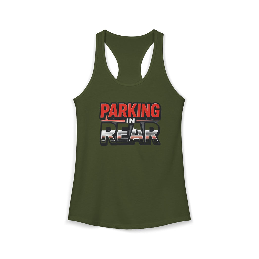 Parking in Rear - Women's Ideal Racerback Tank