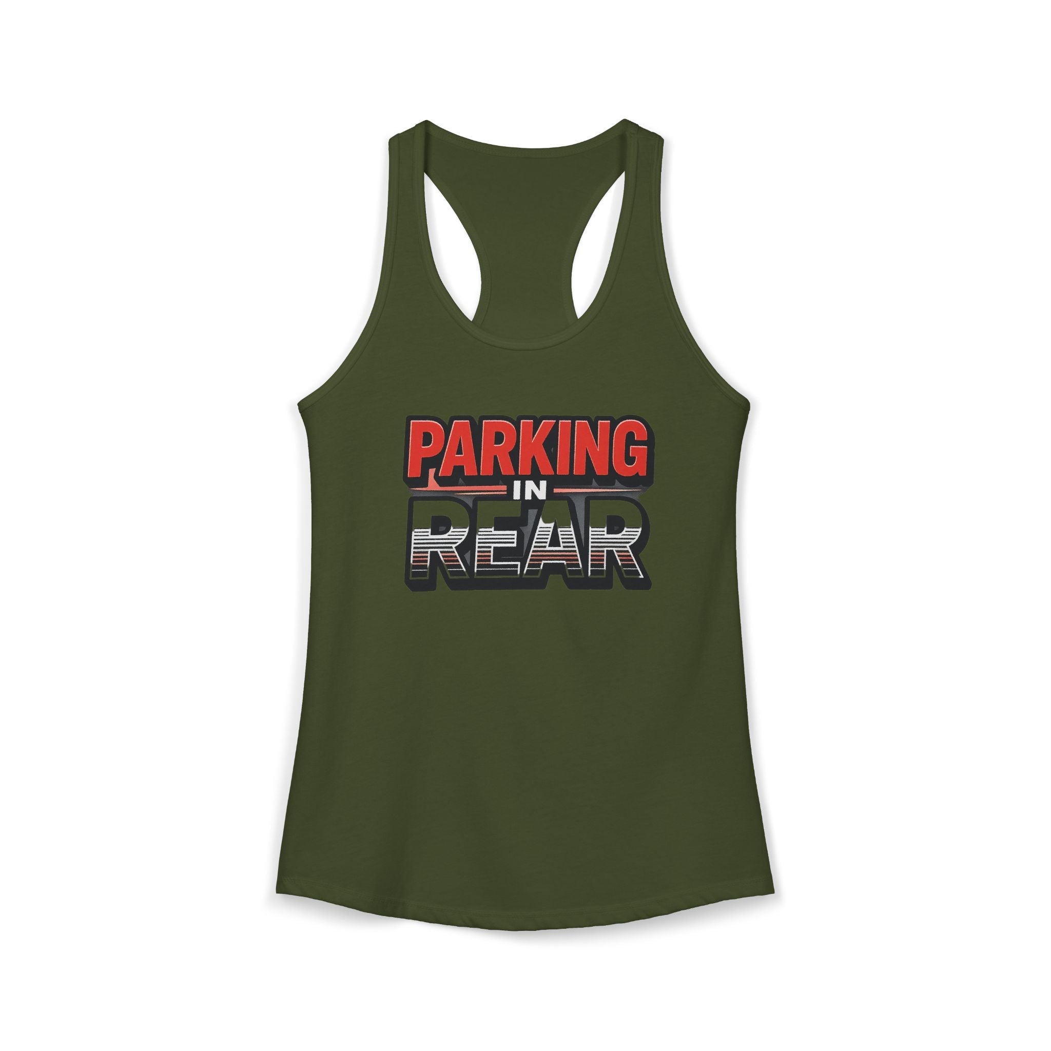 Parking in Rear - Women's Ideal Racerback Tank