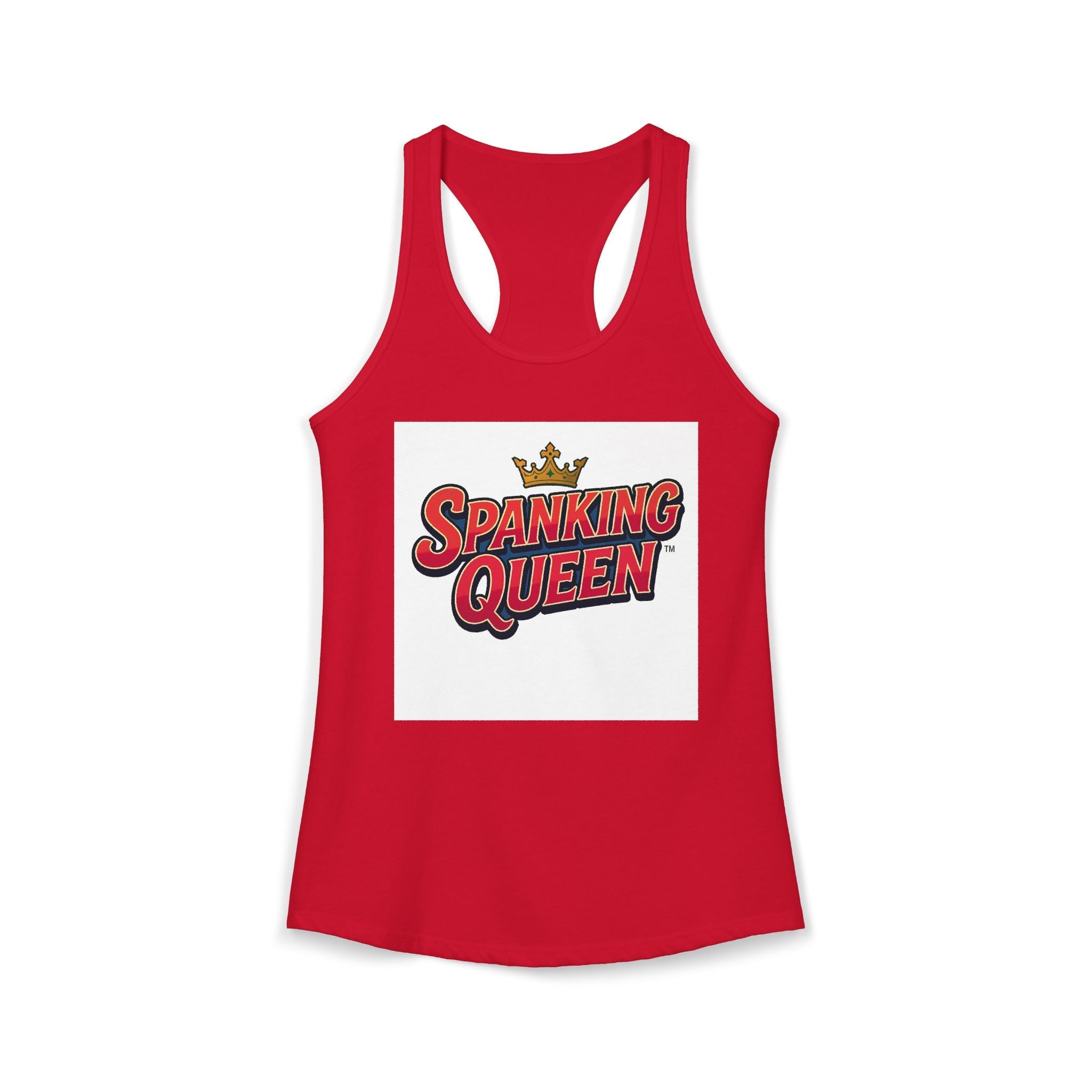 Spanking Queen Style 1 Women's Ideal Racerback Tank