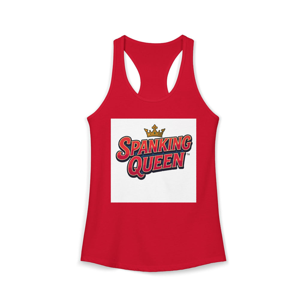 Spanking Queen Style 1 Women's Ideal Racerback Tank