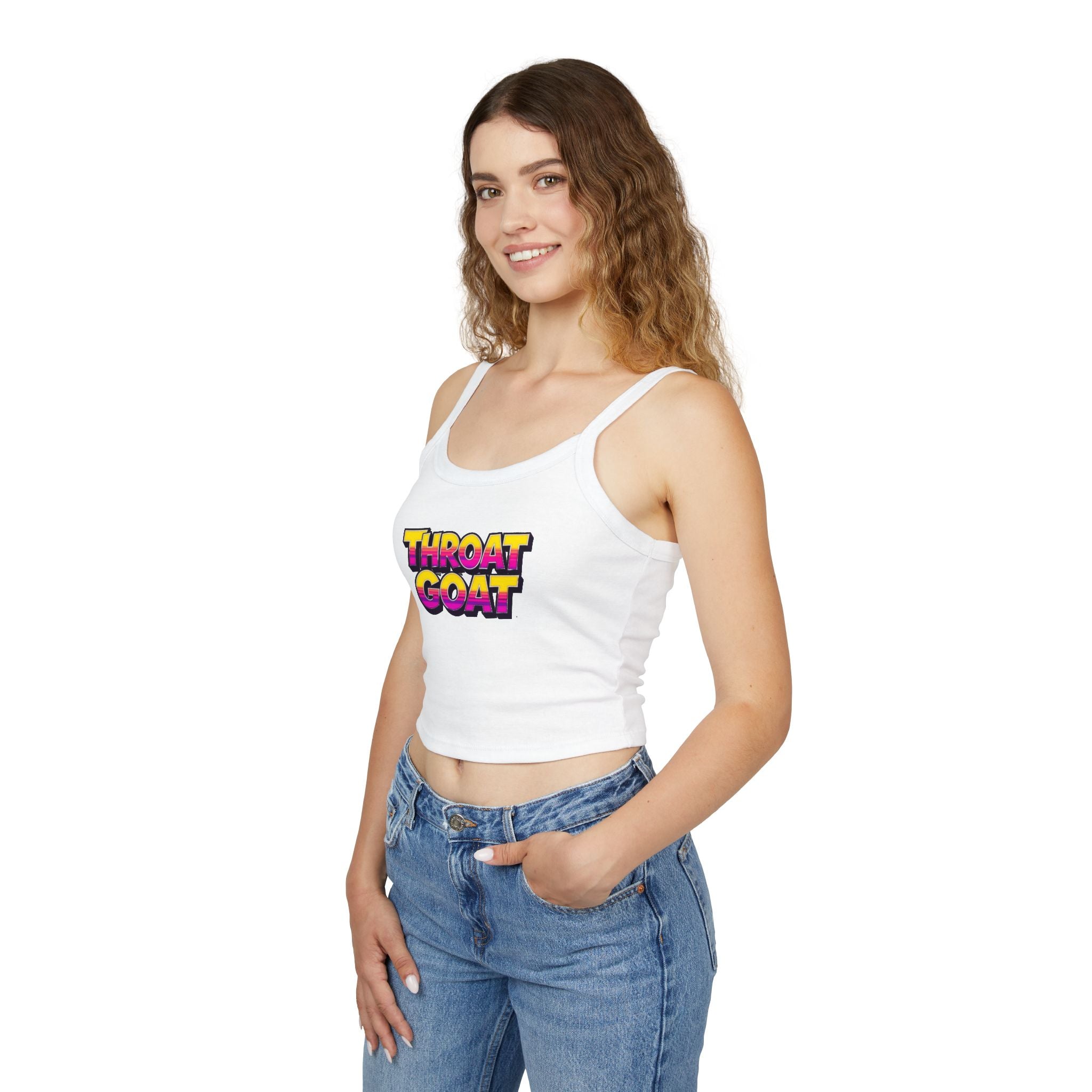Throat Goat Style 1 Tank Top for Confident Women