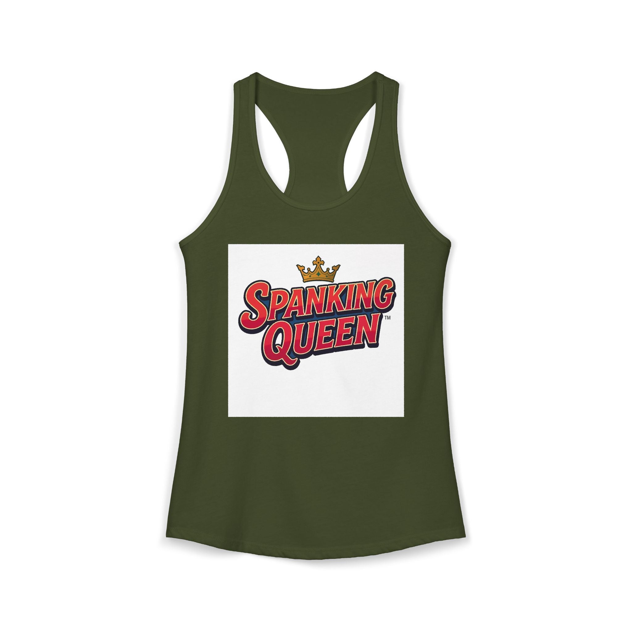 Spanking Queen Style 1 Women's Ideal Racerback Tank