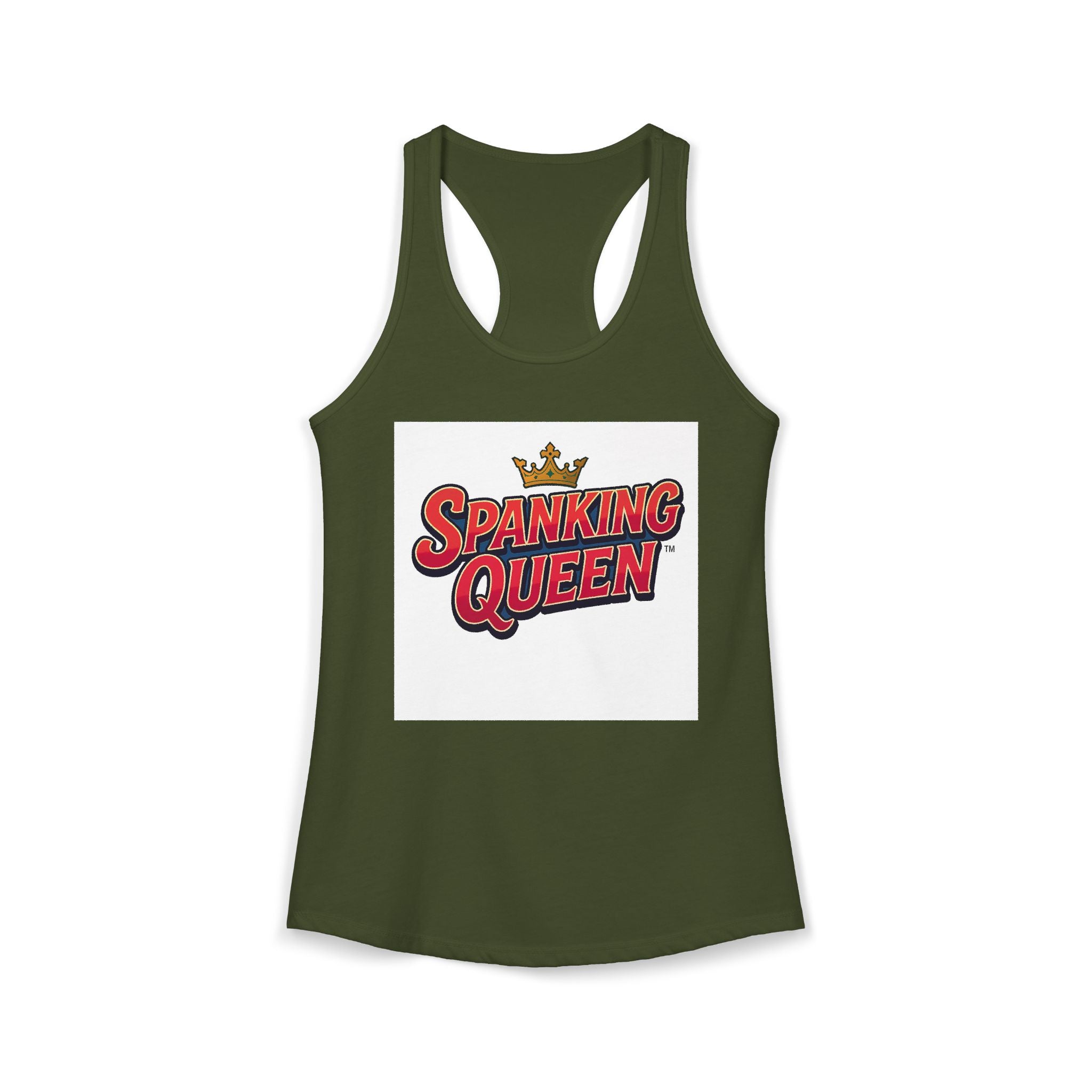 Spanking Queen Style 1 Women's Ideal Racerback Tank