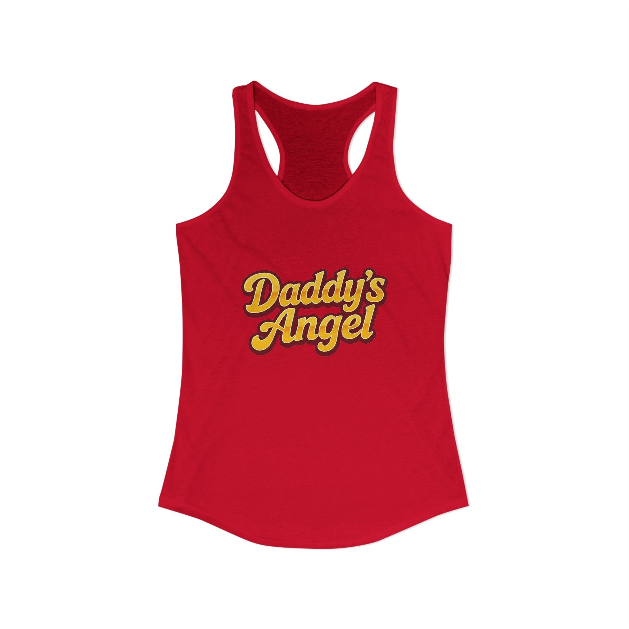 Daddy's Angel - Women's Ideal Racerback Tank