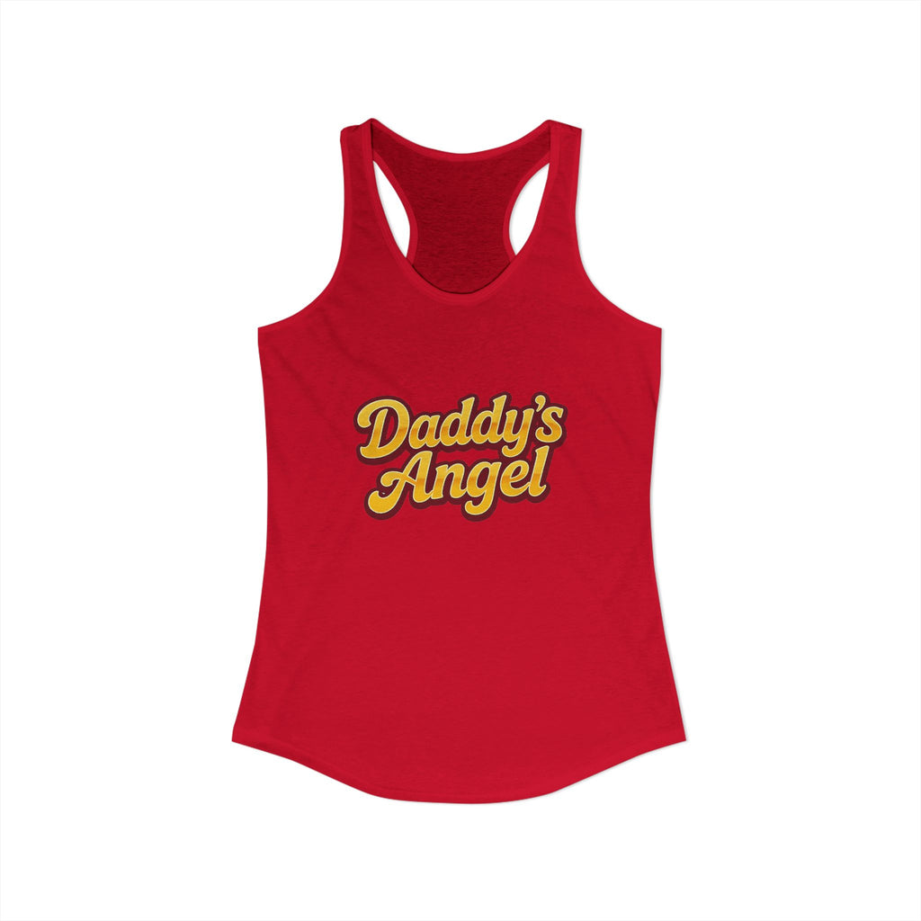 Daddy's Angel - Women's Ideal Racerback Tank