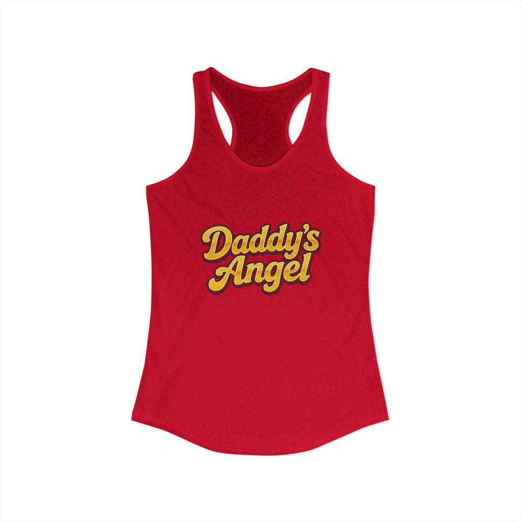 Daddy's Angel - Women's Ideal Racerback Tank