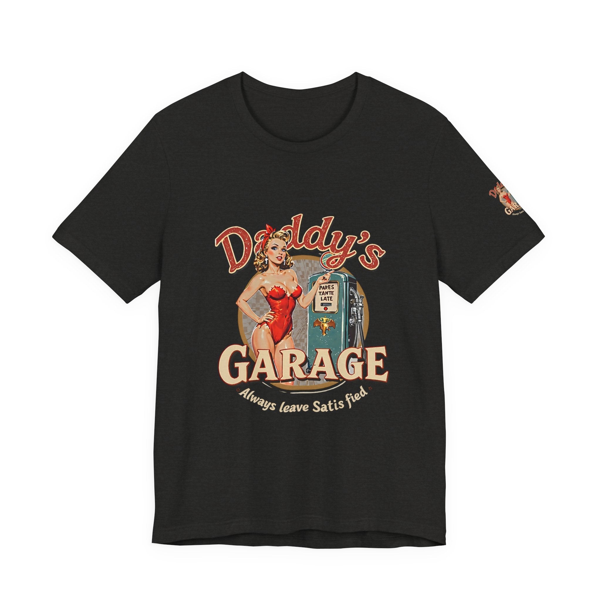Daddy's Garage Vintage Logo Unisex Tee