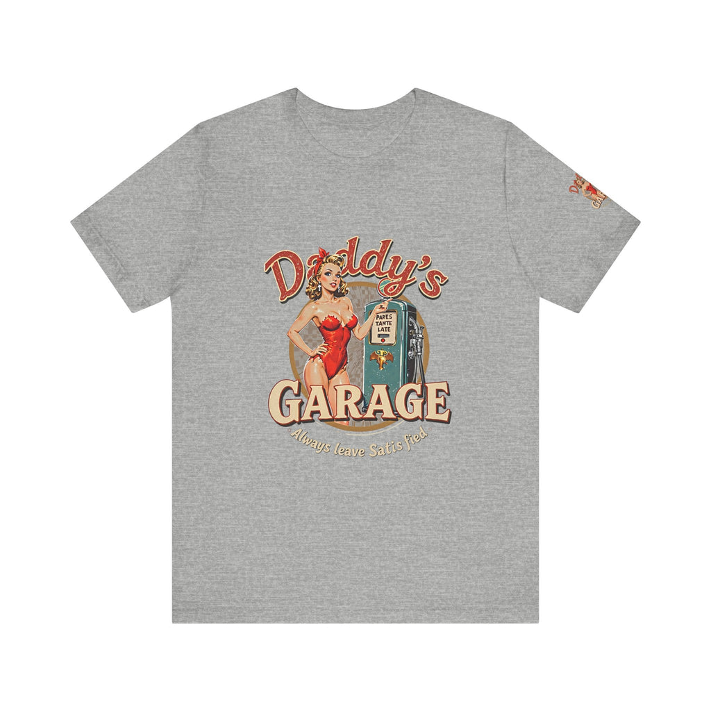 Daddy's Garage Vintage Logo Unisex Tee