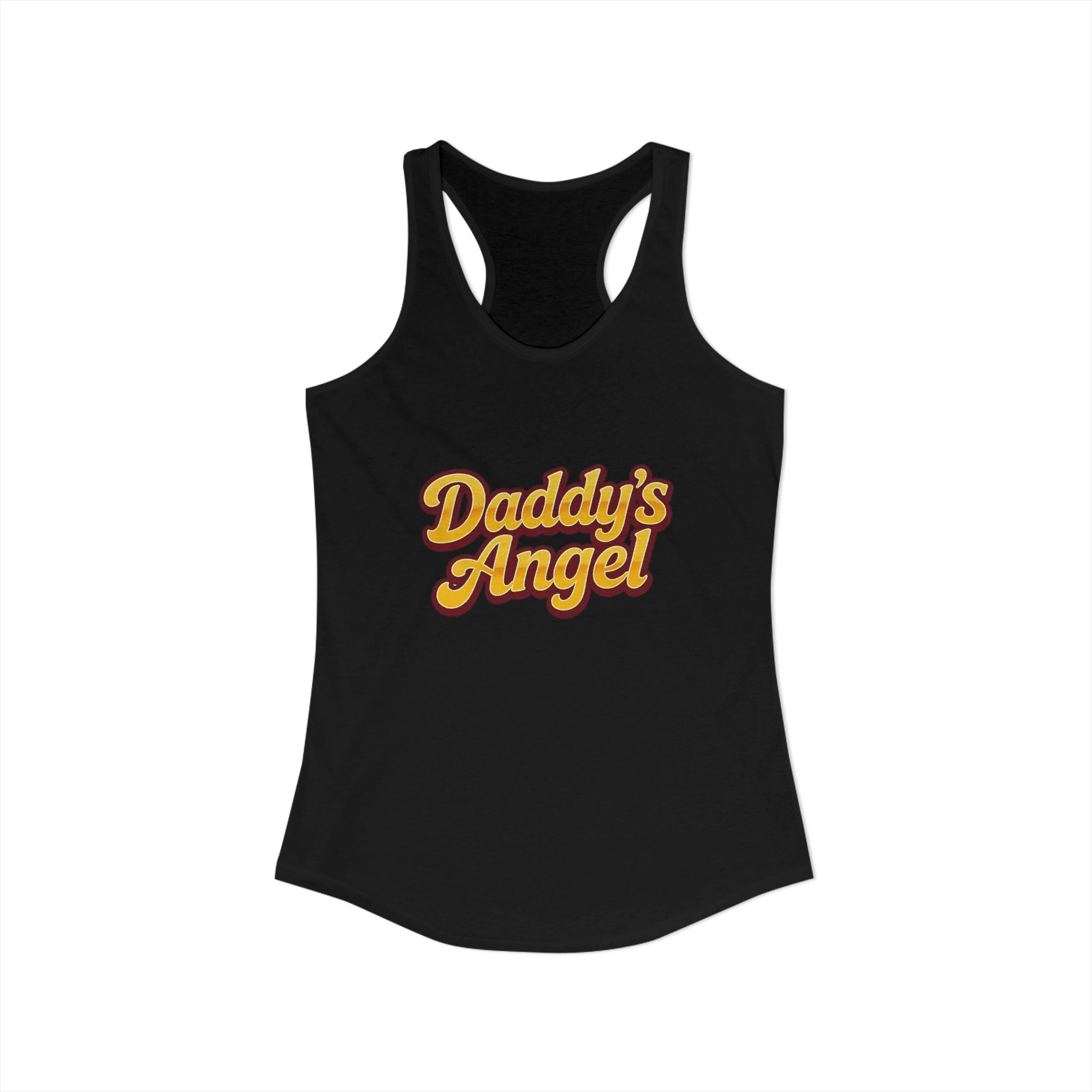 Daddy's Angel - Women's Ideal Racerback Tank