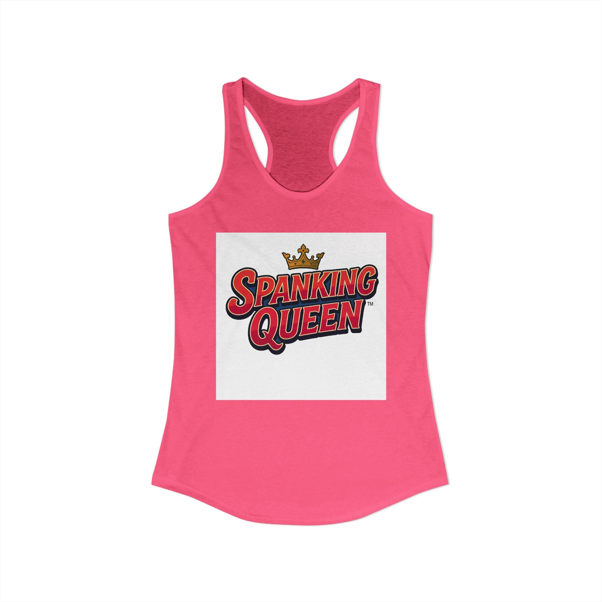 Spanking Queen Style 1 Women's Ideal Racerback Tank