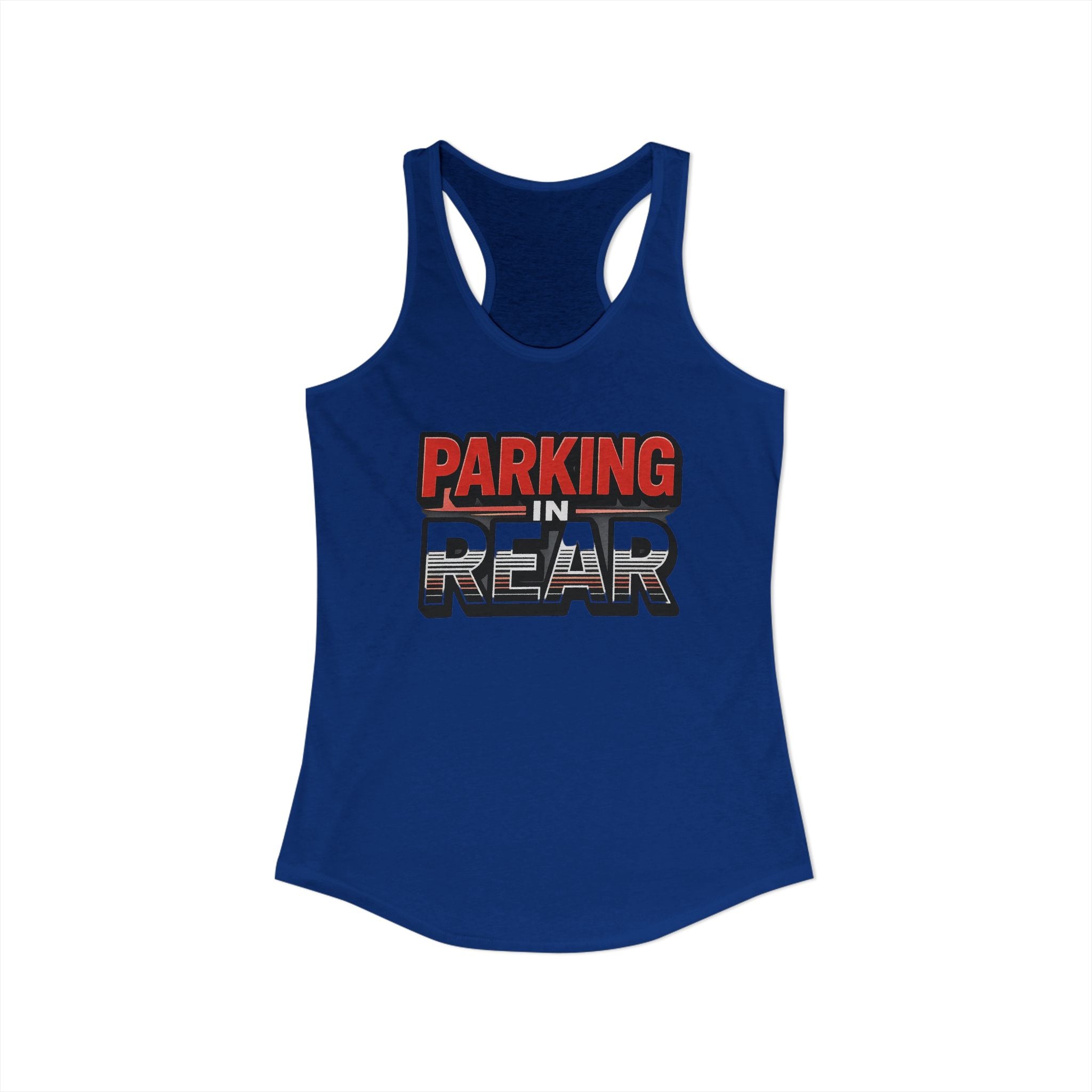 Parking in Rear - Women's Ideal Racerback Tank