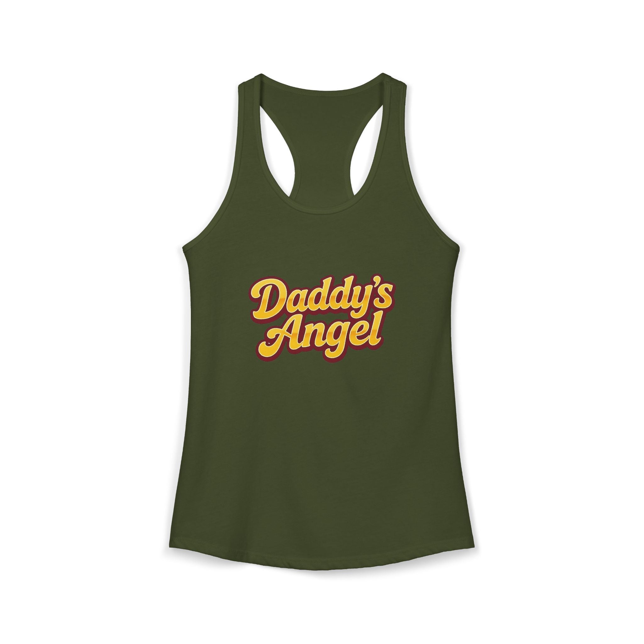 Daddy's Angel - Women's Ideal Racerback Tank