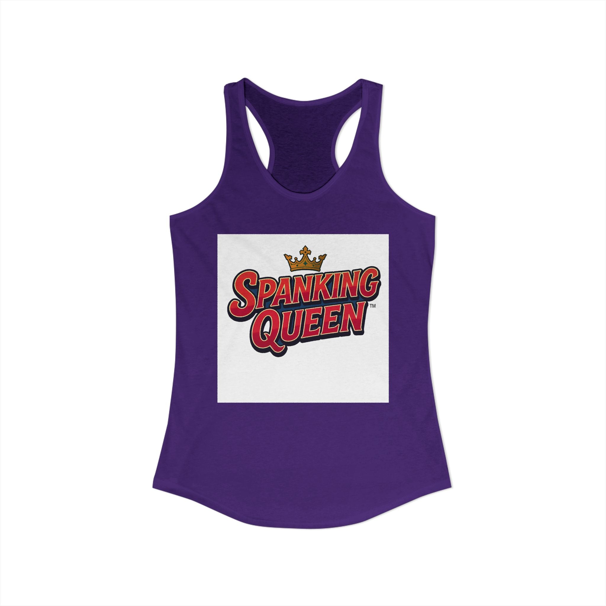 Spanking Queen Style 1 Women's Ideal Racerback Tank