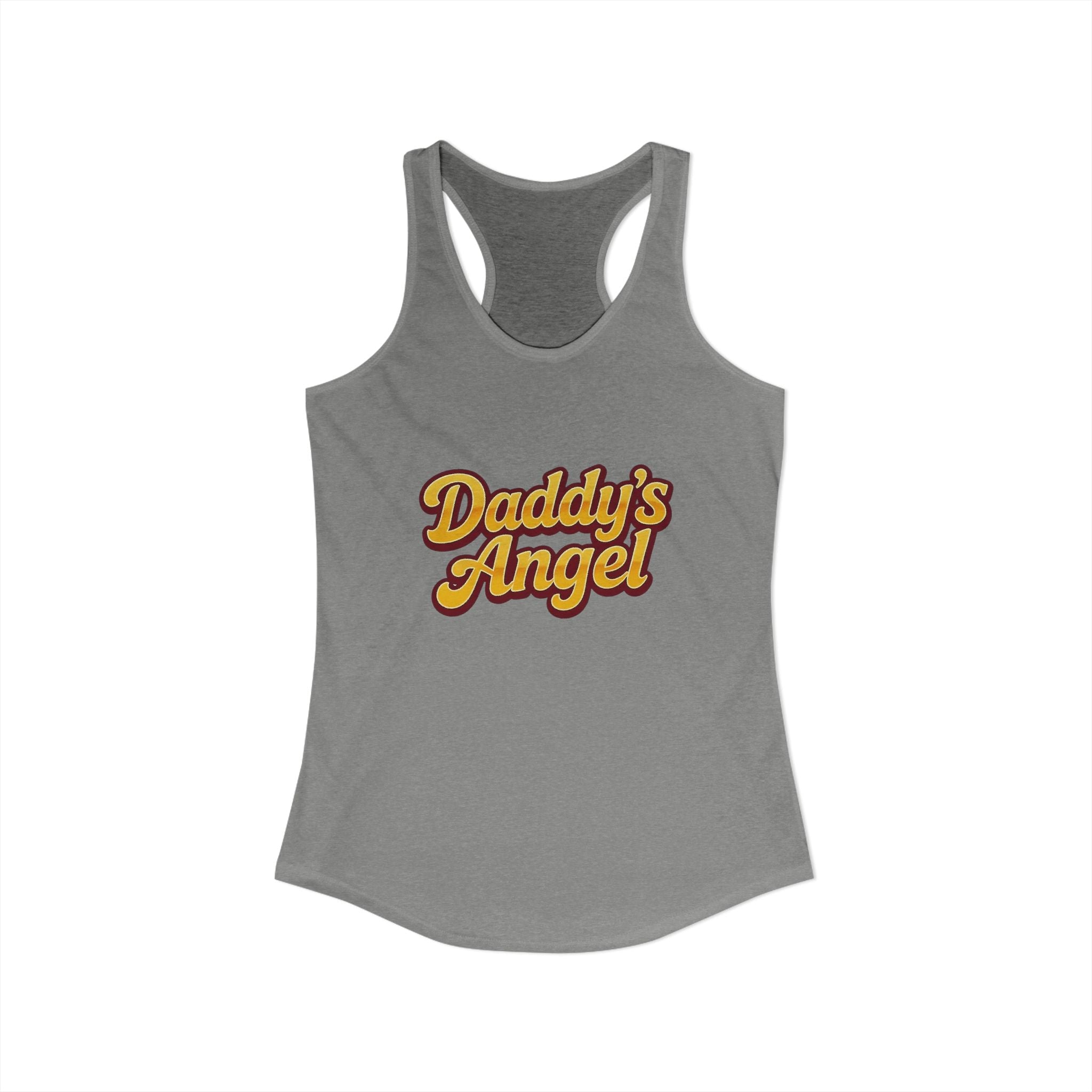 Daddy's Angel - Women's Ideal Racerback Tank