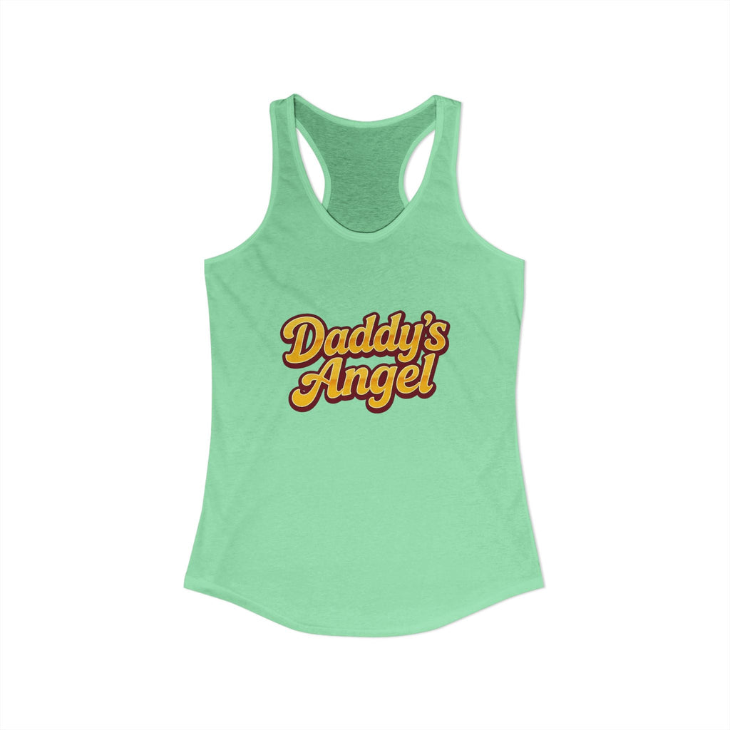 Daddy's Angel - Women's Ideal Racerback Tank