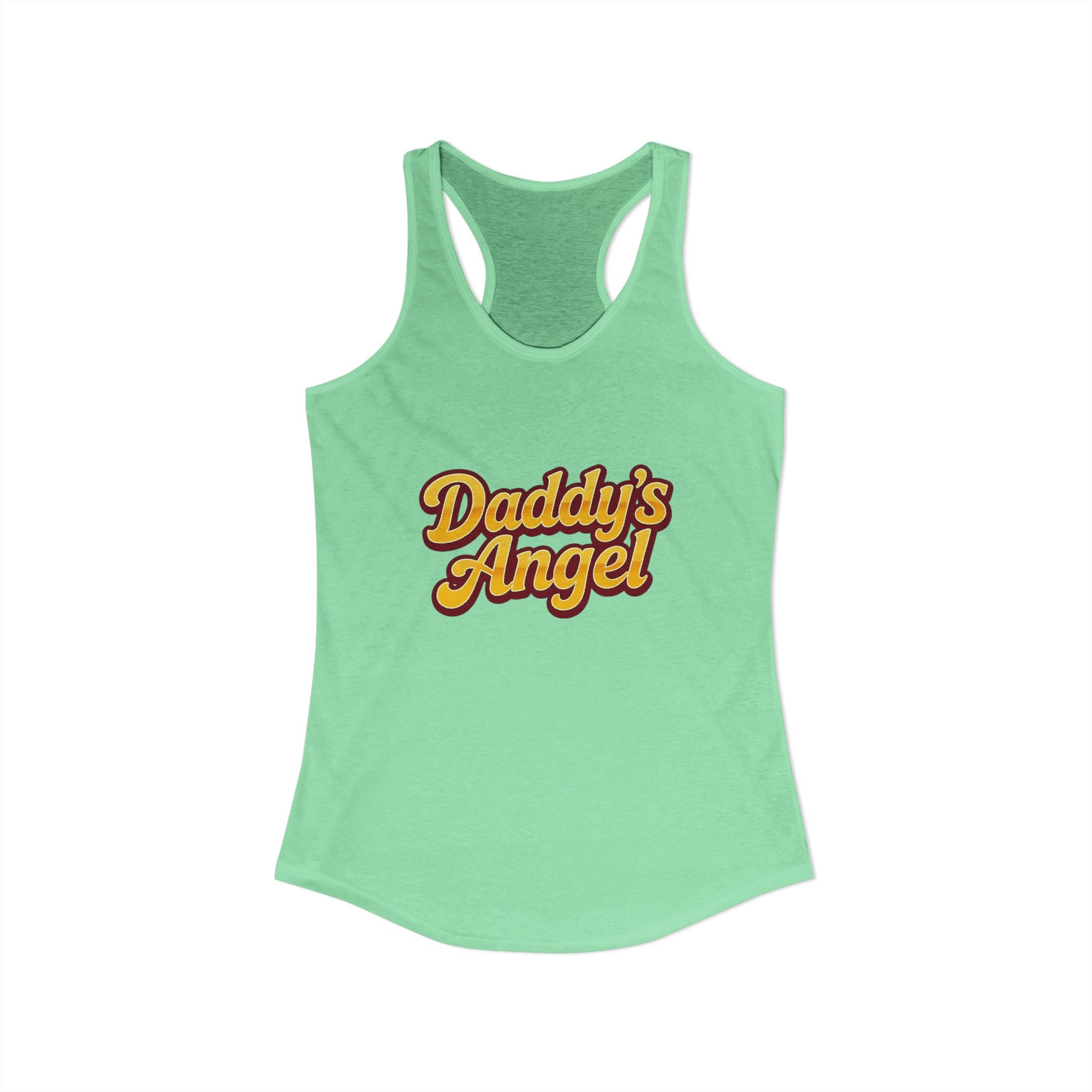 Daddy's Angel - Women's Ideal Racerback Tank