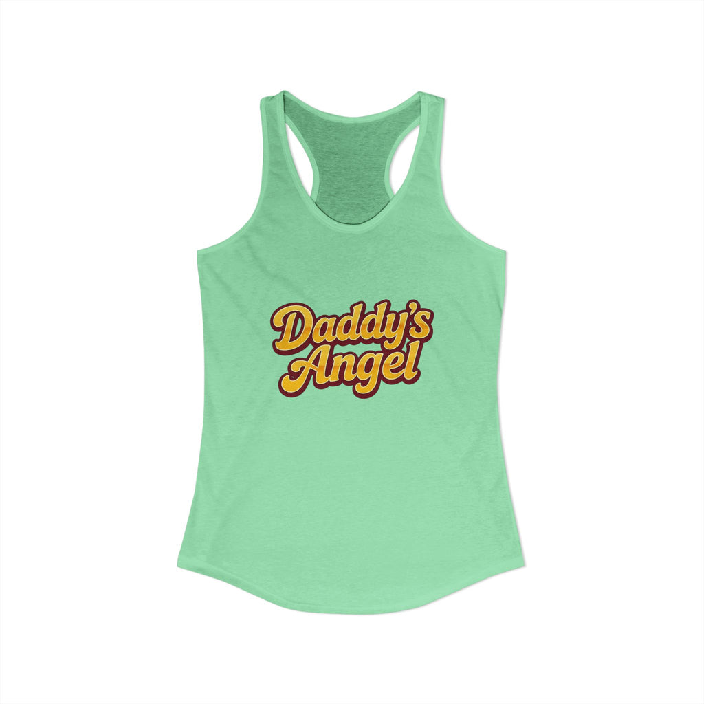 Daddy's Angel - Women's Ideal Racerback Tank