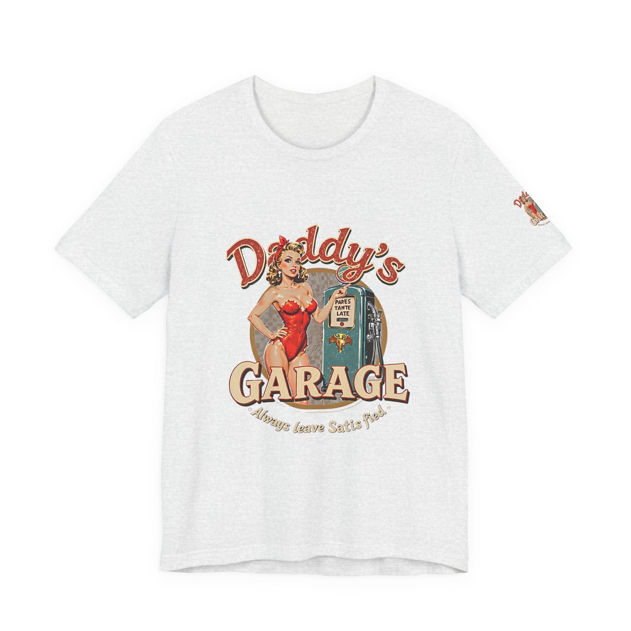 Daddy's Garage Vintage Logo Unisex Tee