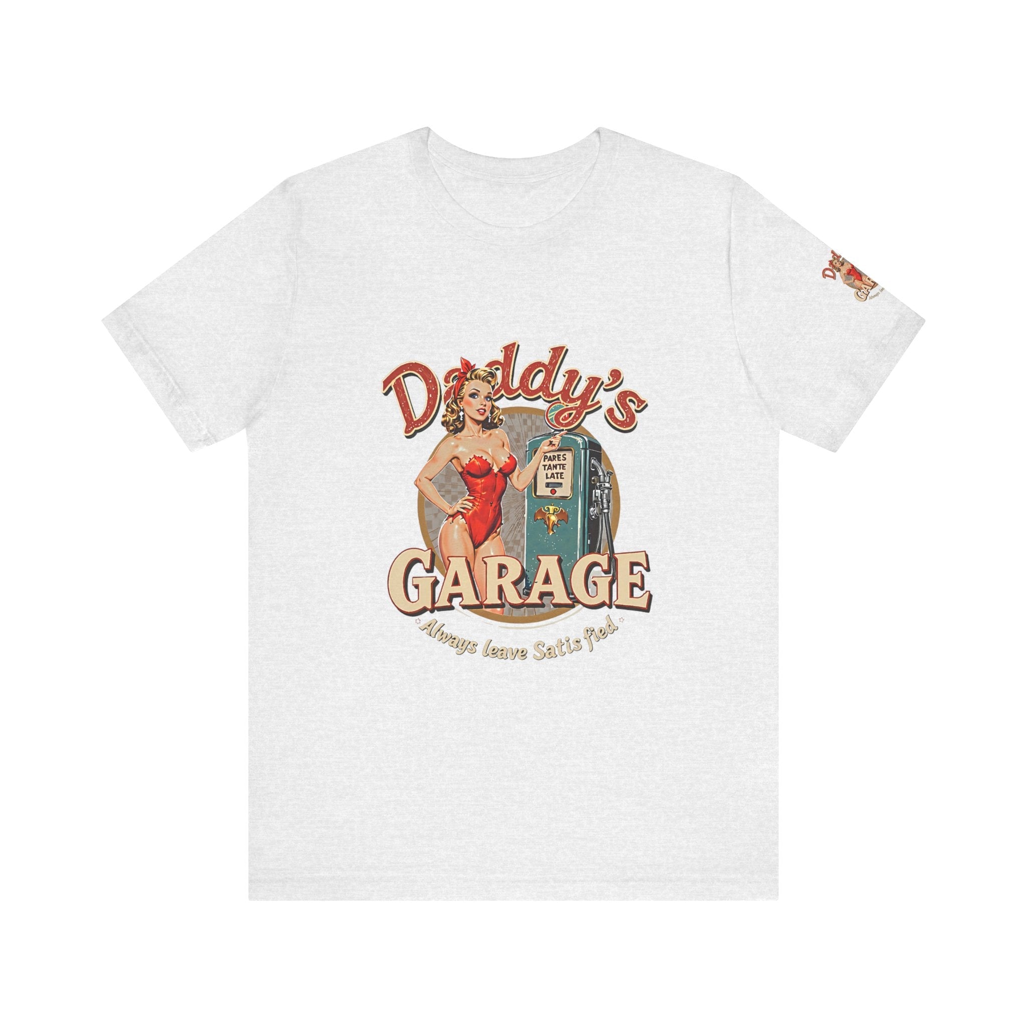 Daddy's Garage Vintage Logo Unisex Tee