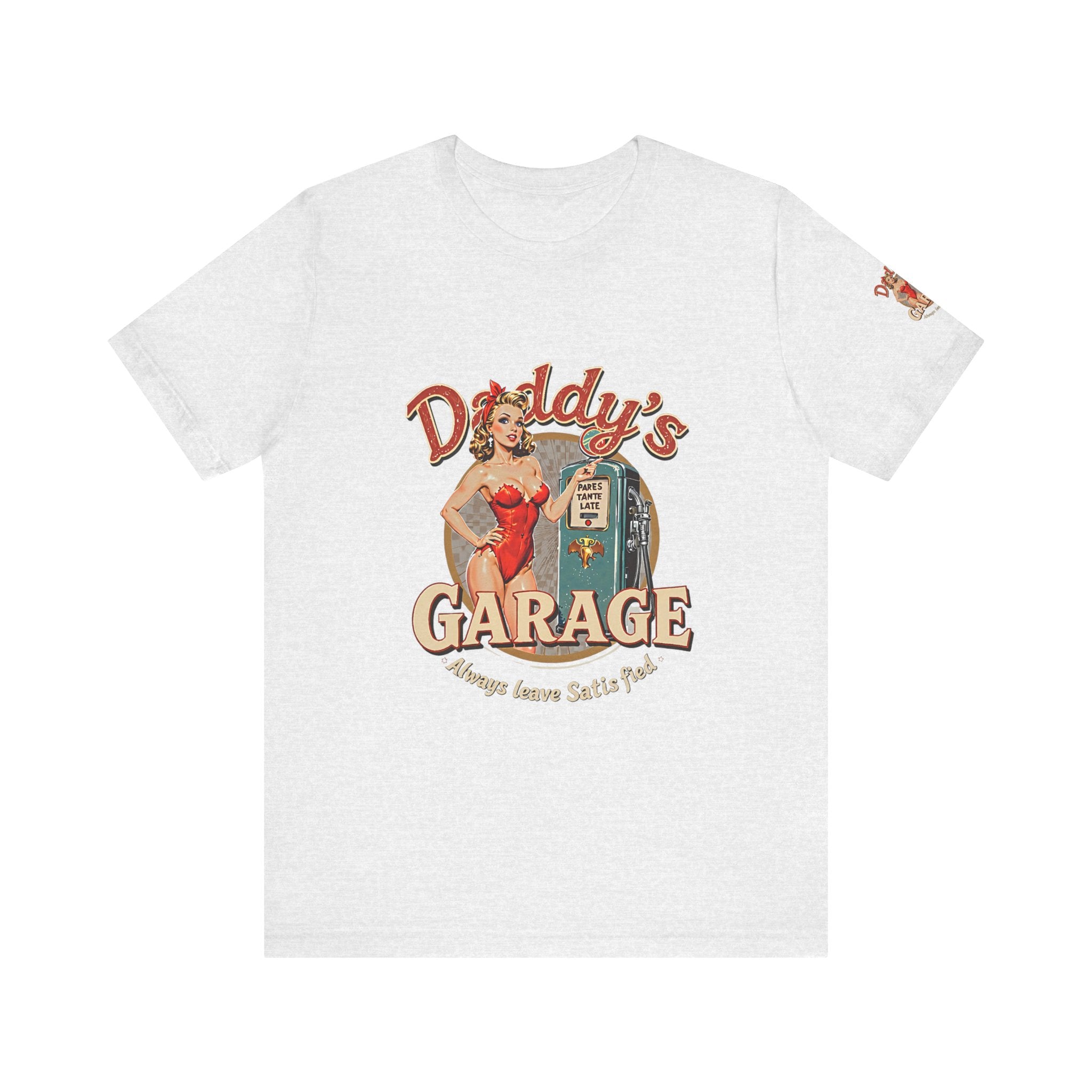 Daddy's Garage Vintage Logo Unisex Tee