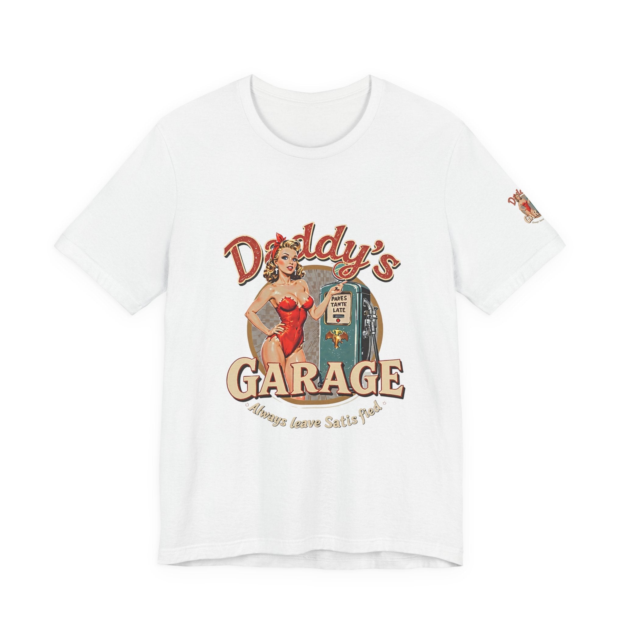 Daddy's Garage Vintage Logo Unisex Tee
