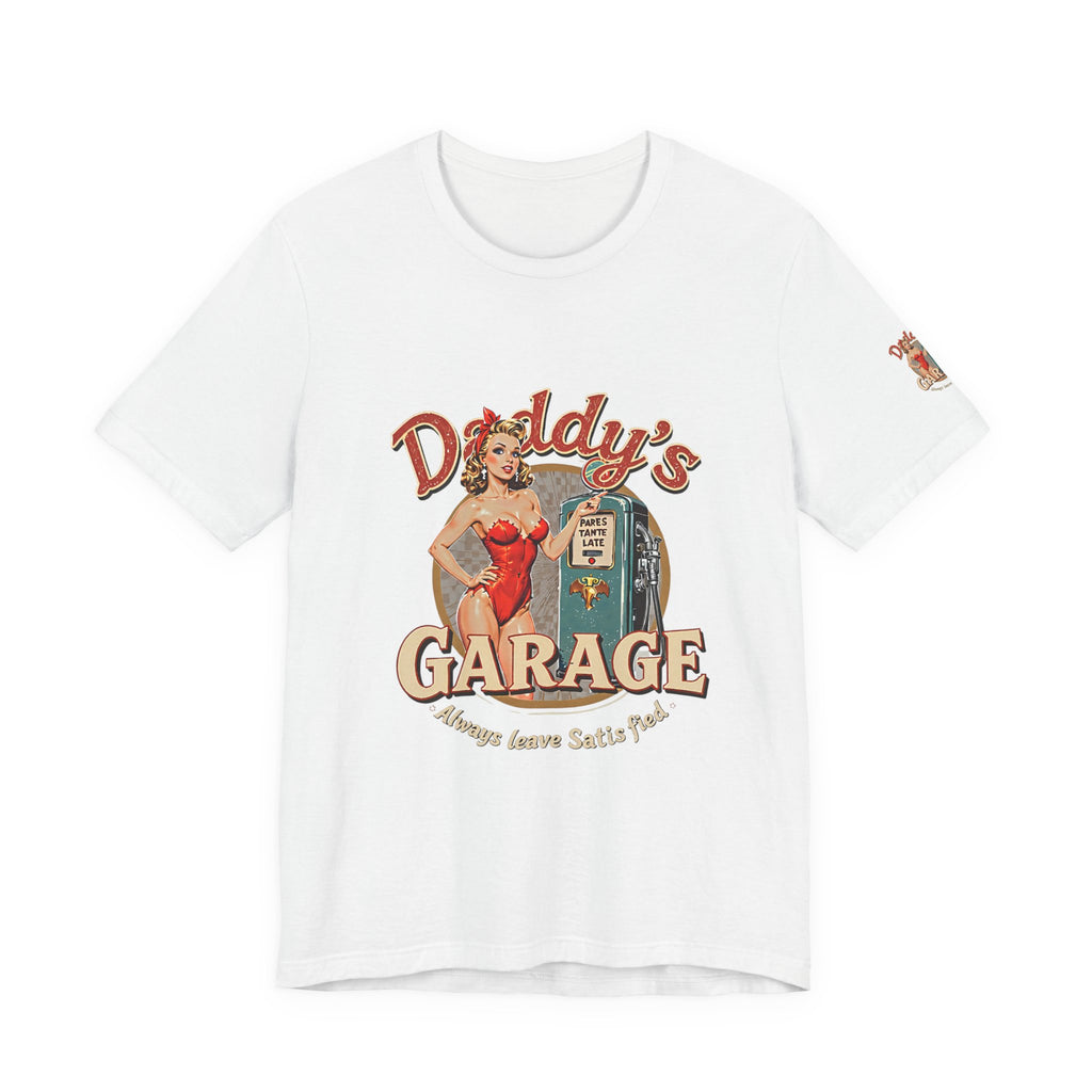Daddy's Garage Vintage Logo Unisex Tee