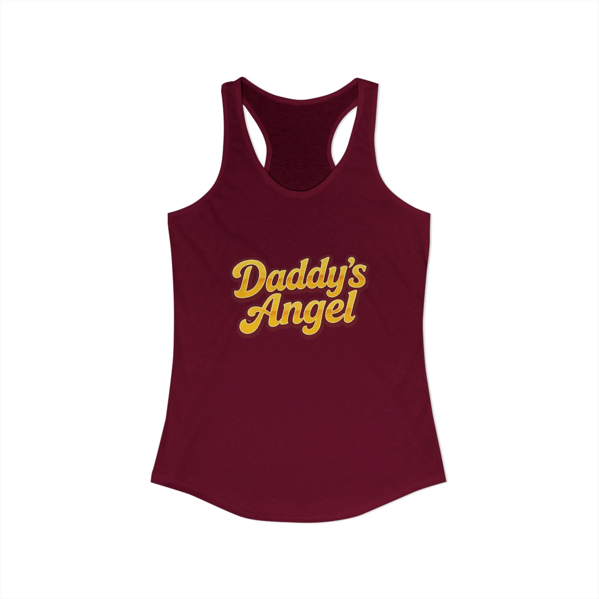 Daddy's Angel - Women's Ideal Racerback Tank