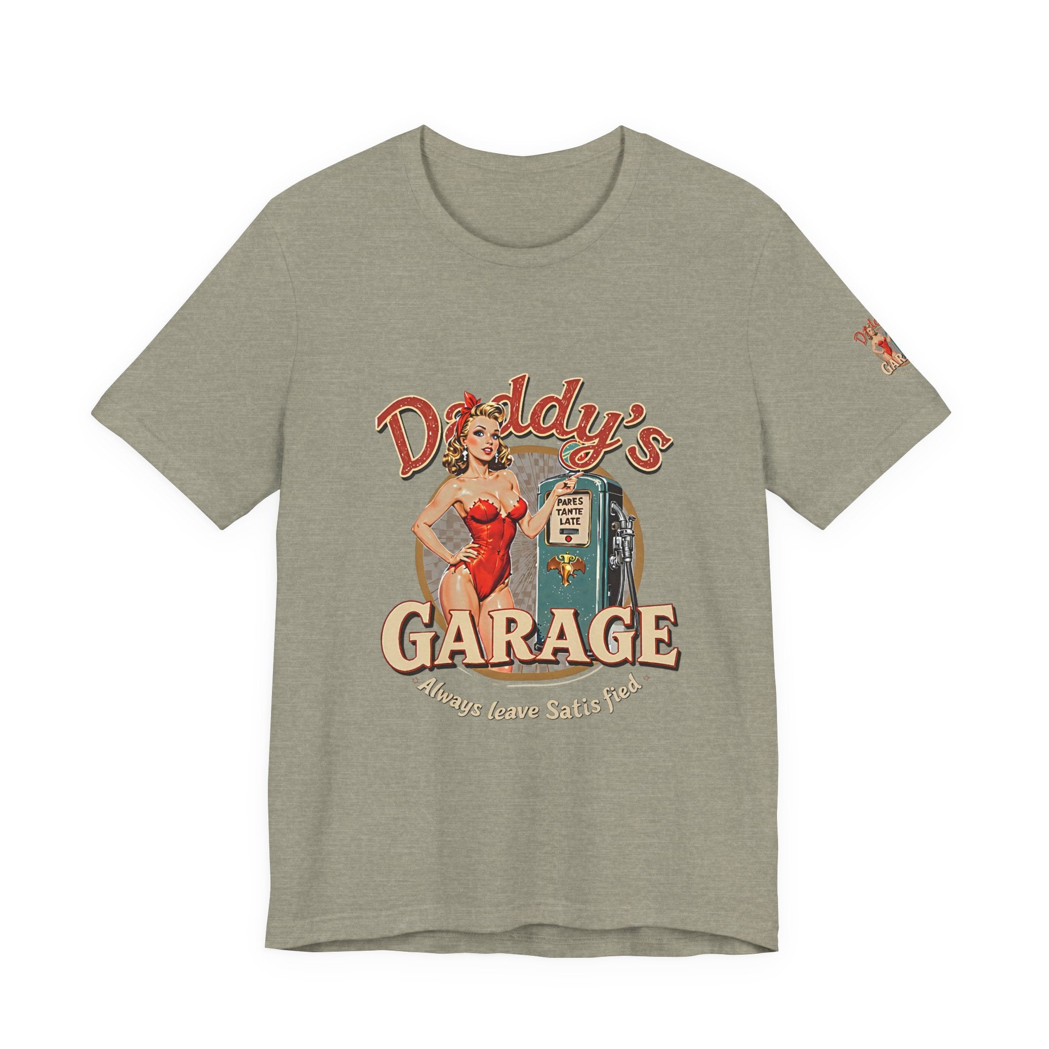 Daddy's Garage Vintage Logo Unisex Tee