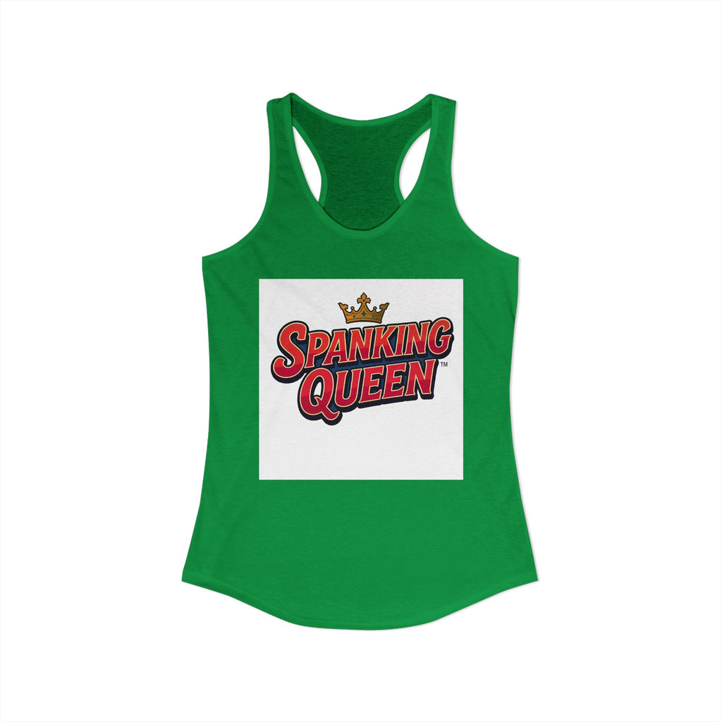 Spanking Queen Style 1 Women's Ideal Racerback Tank