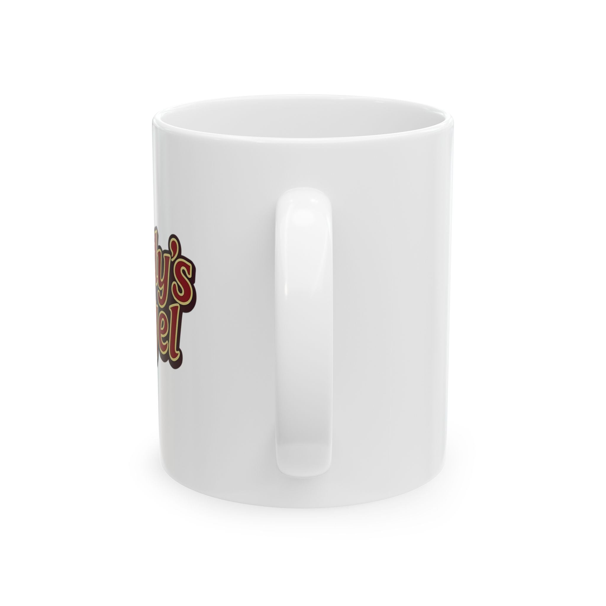 Daddy's Angel -  Funny Ceramic Mug - "Office Hustle" Theme