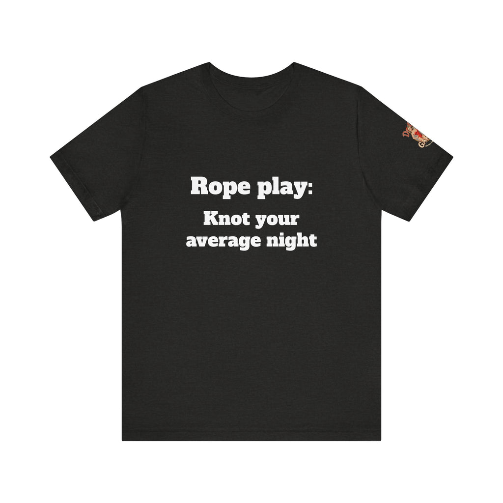 Rope play: Knot your average night Unisex Tee