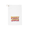 Pussy Juice - Funny Golf Towel - Humorous Gift for Golfers