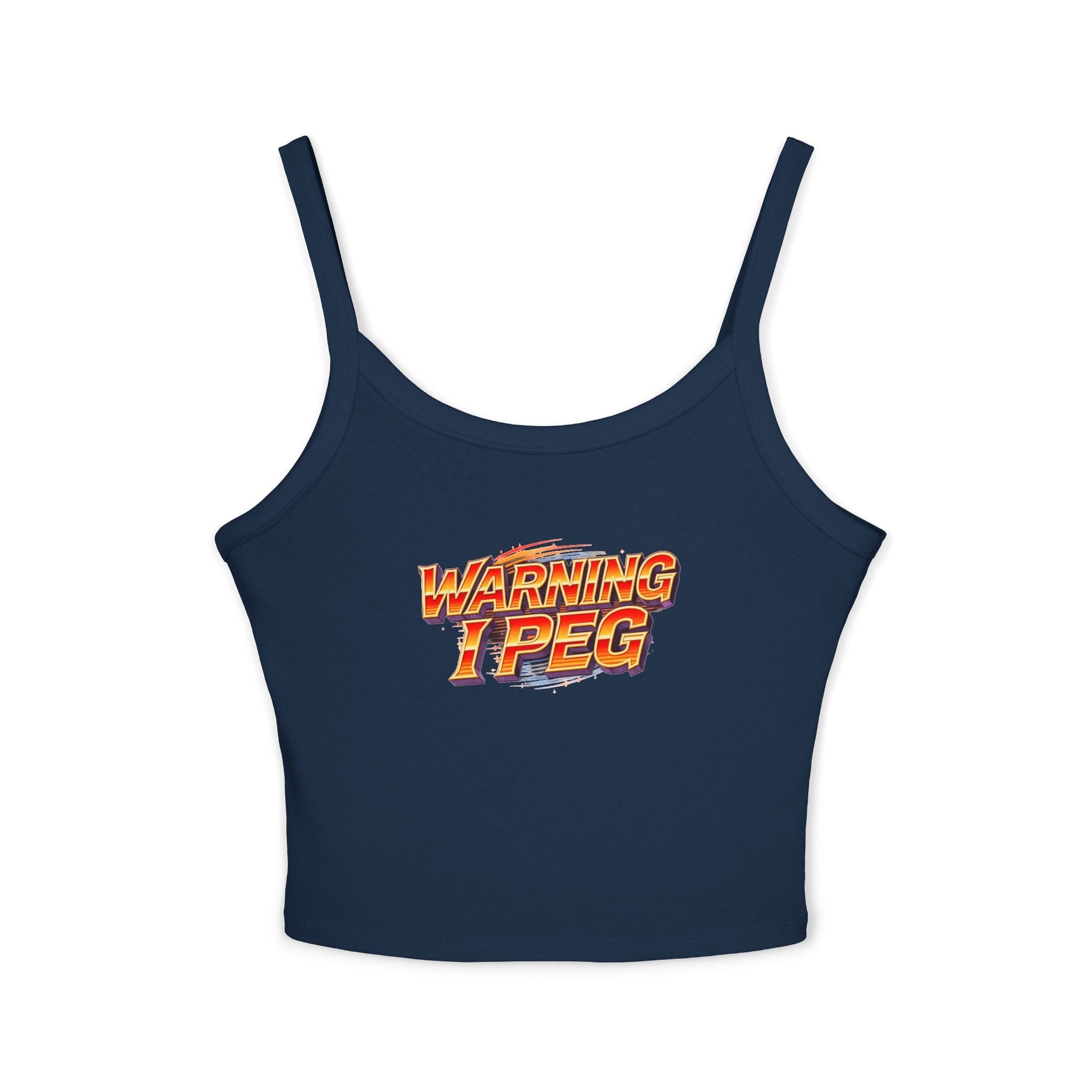 WARNING I Peg Style 1 - Tank Top for Confident Women