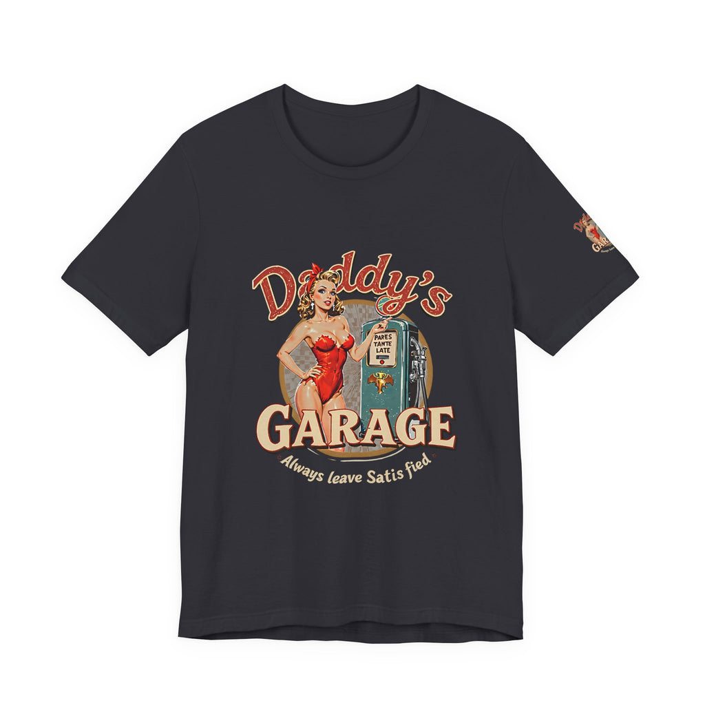 Daddy's Garage Vintage Logo Unisex Tee
