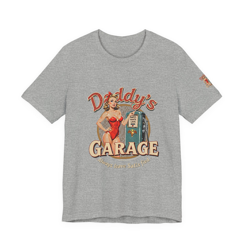 Daddy's Garage Vintage Logo Unisex Tee