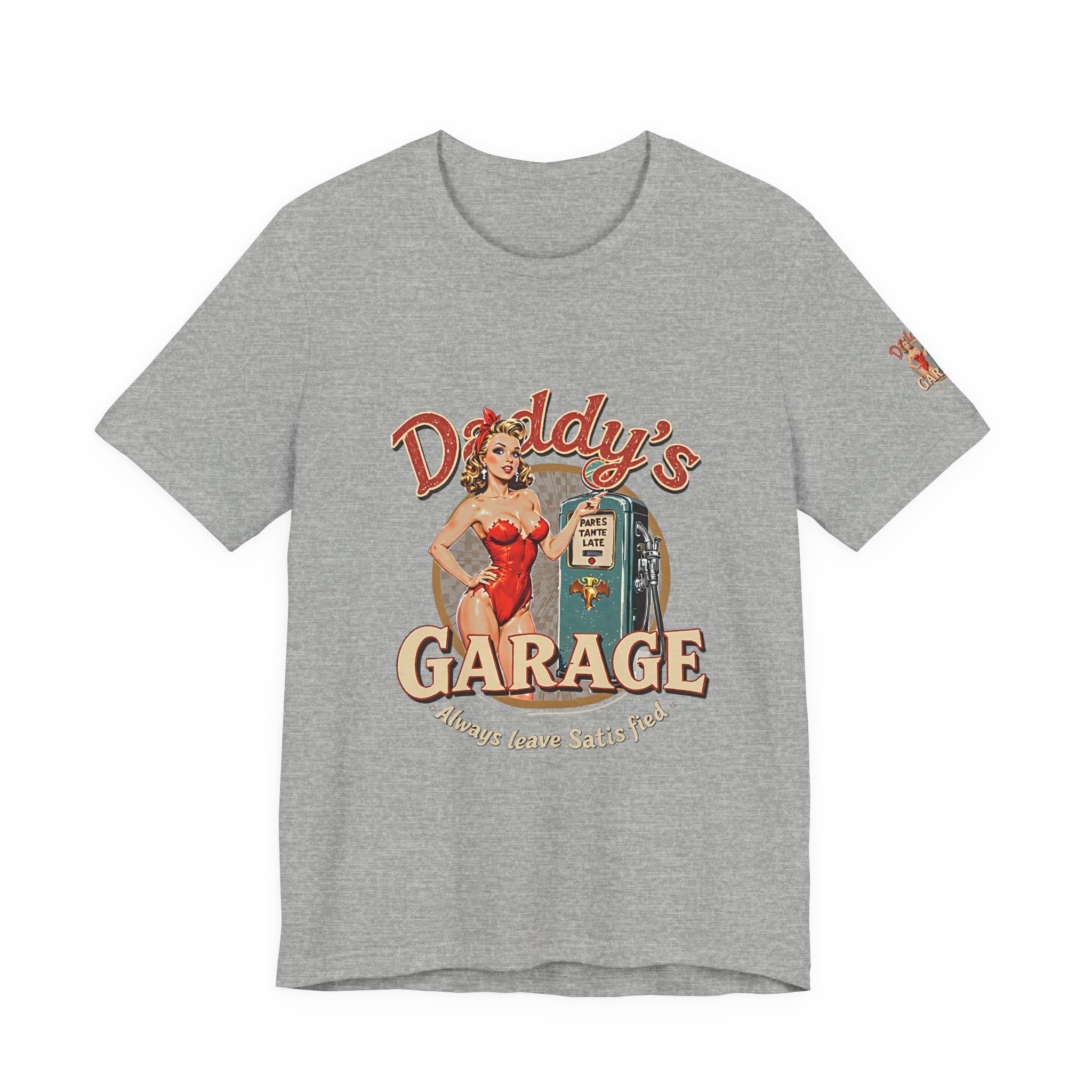Daddy's Garage Vintage Logo Unisex Tee