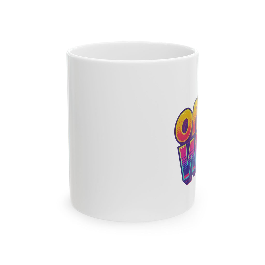 Office Wife Funny Ceramic Mug - "Office Hustle" Theme