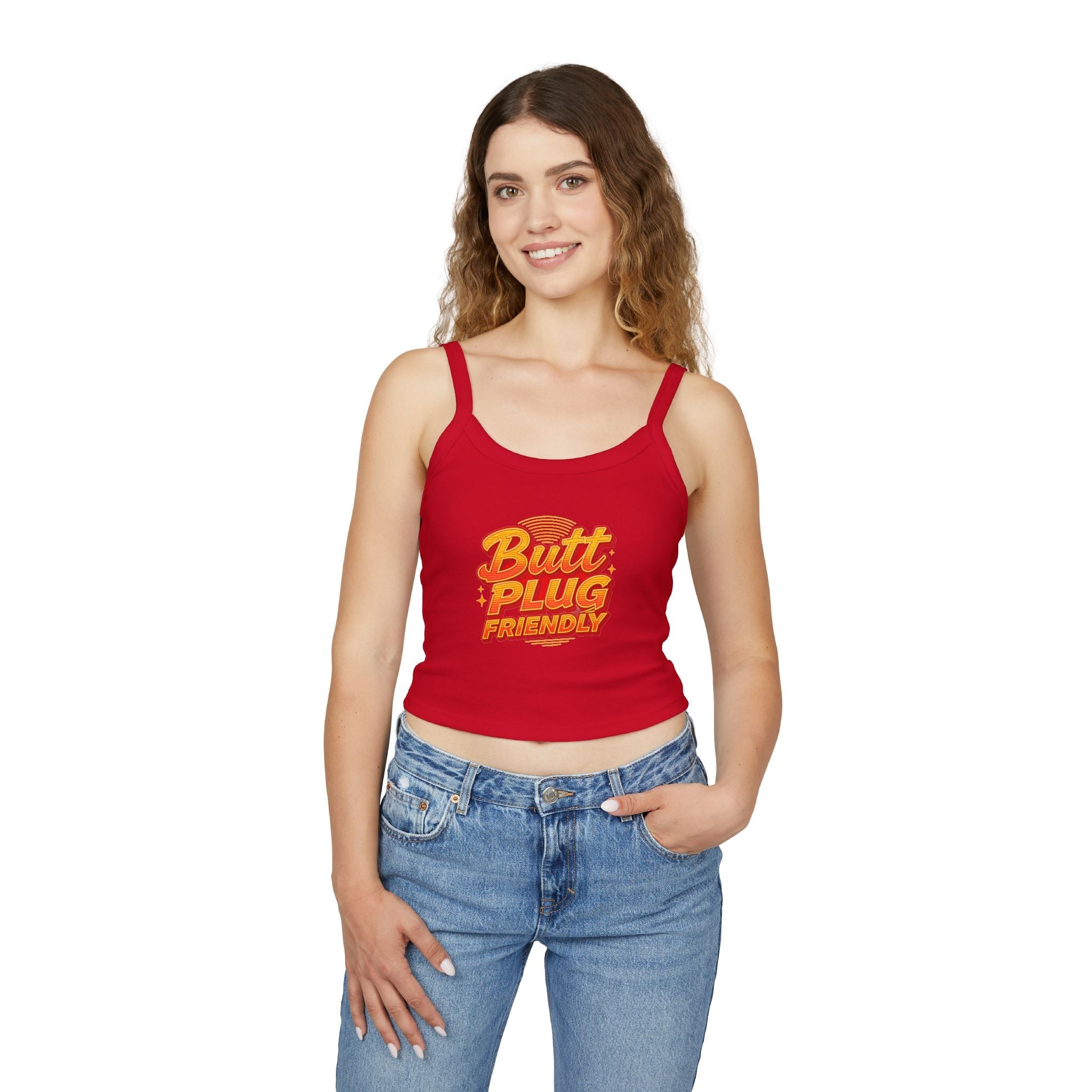 Butt Plug Friendly Style 1 - Tank Top for Confident Women