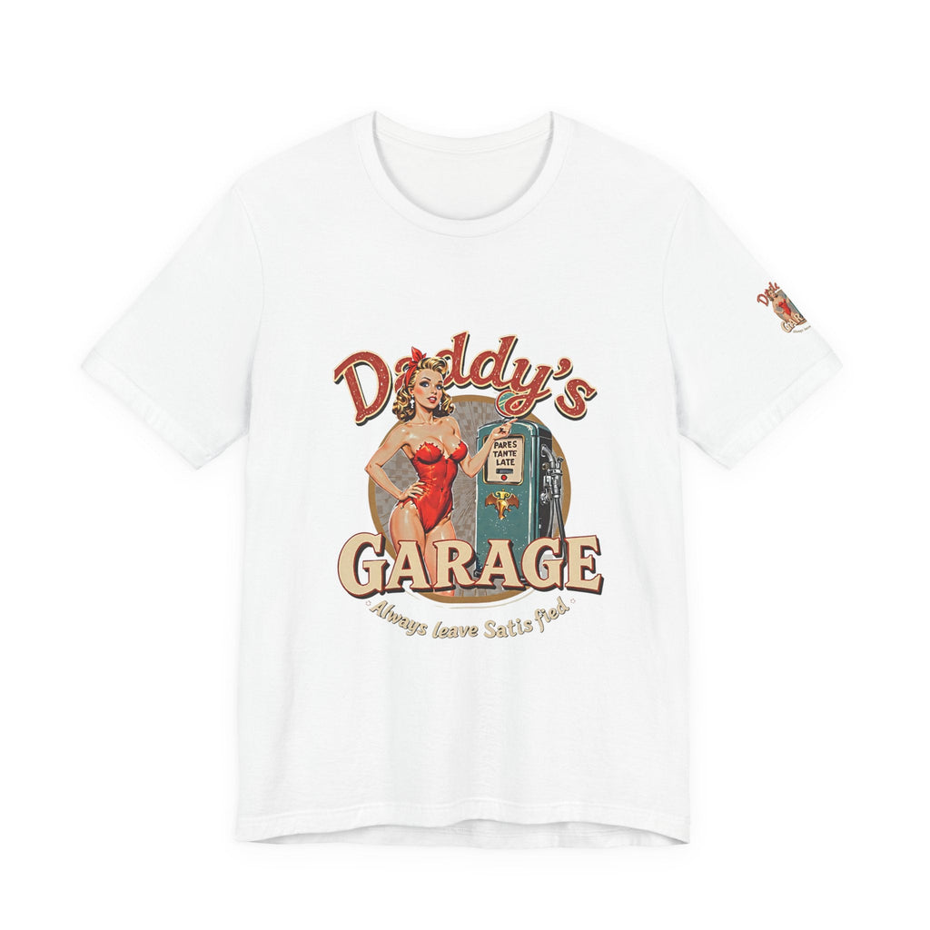 Daddy's Garage Vintage Logo Unisex Tee