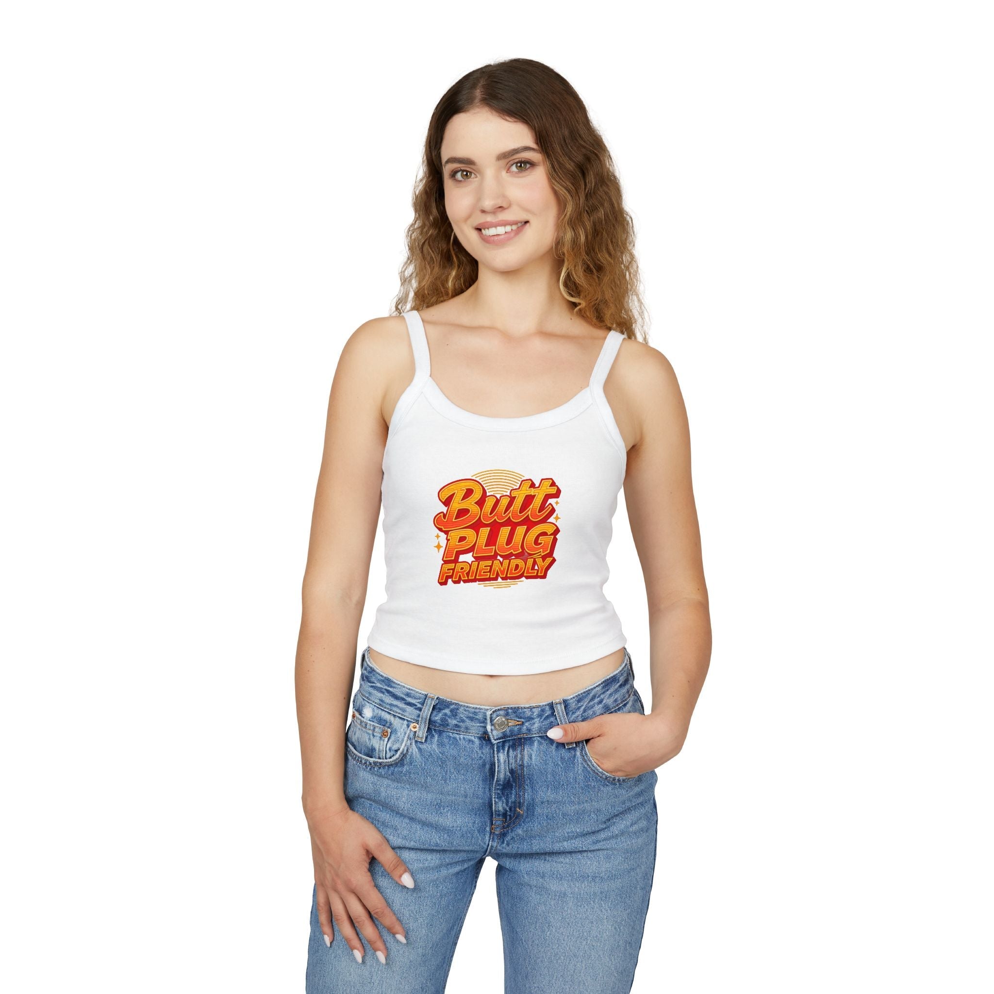 Butt Plug Friendly Style 1 - Tank Top for Confident Women