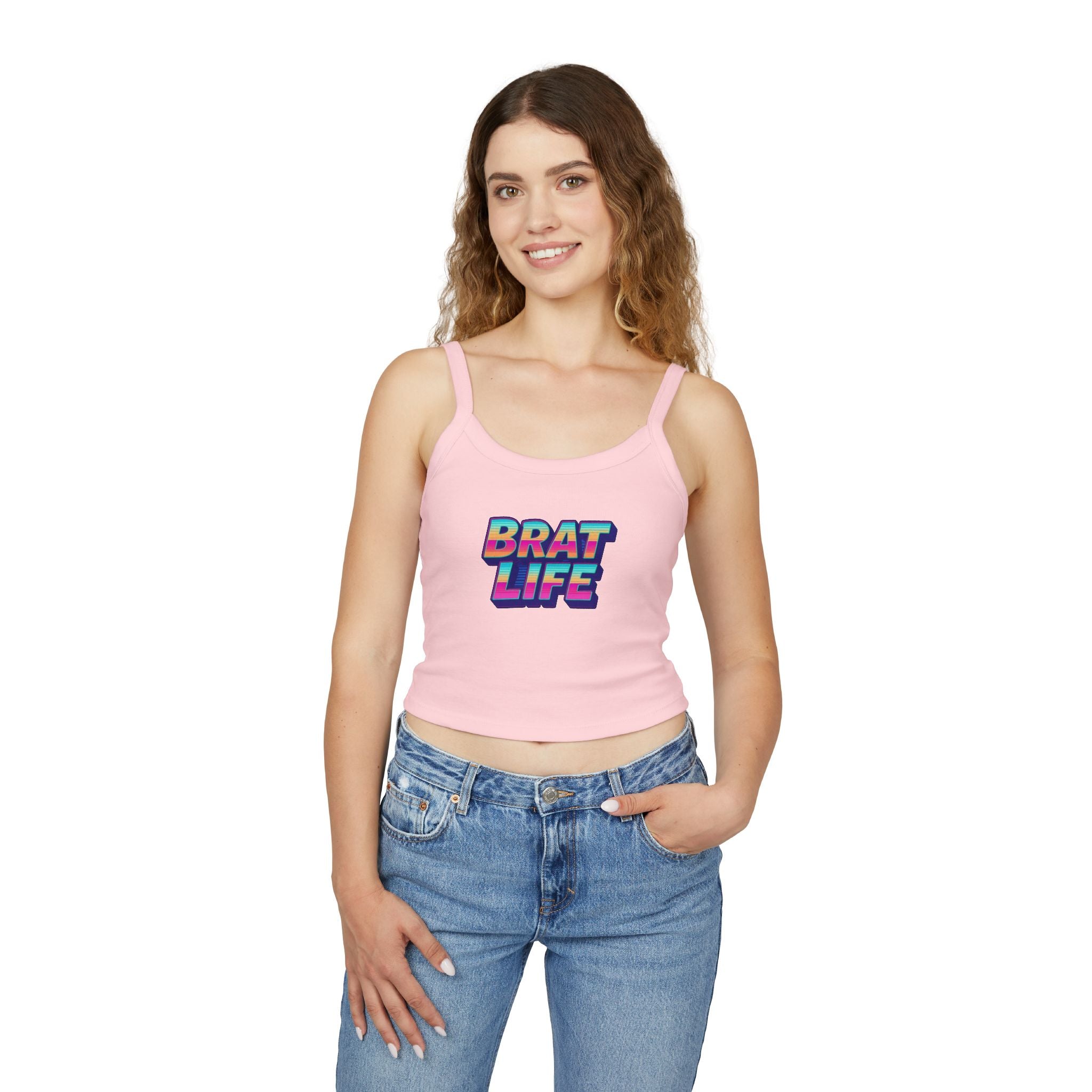Brat Life Style 1 Tank Top for Confident Women