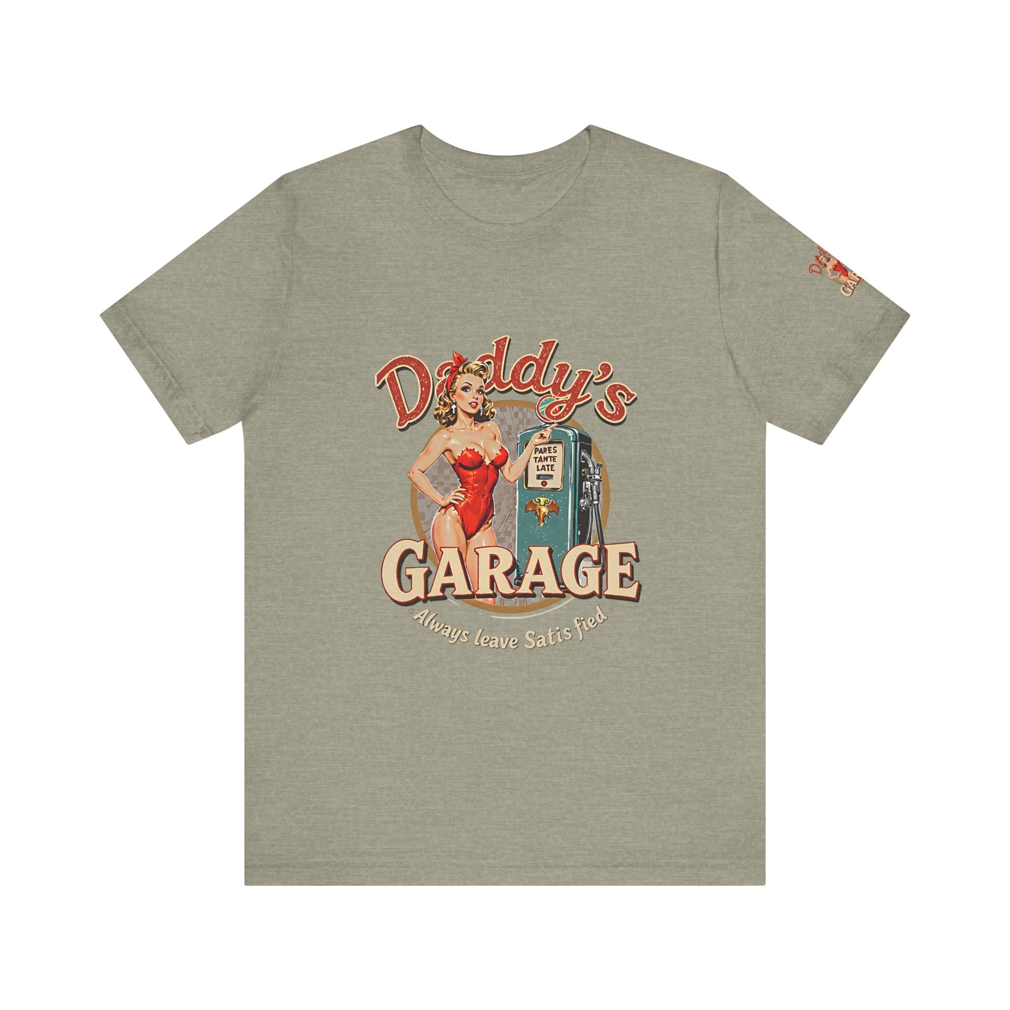 Daddy's Garage Vintage Logo Unisex Tee