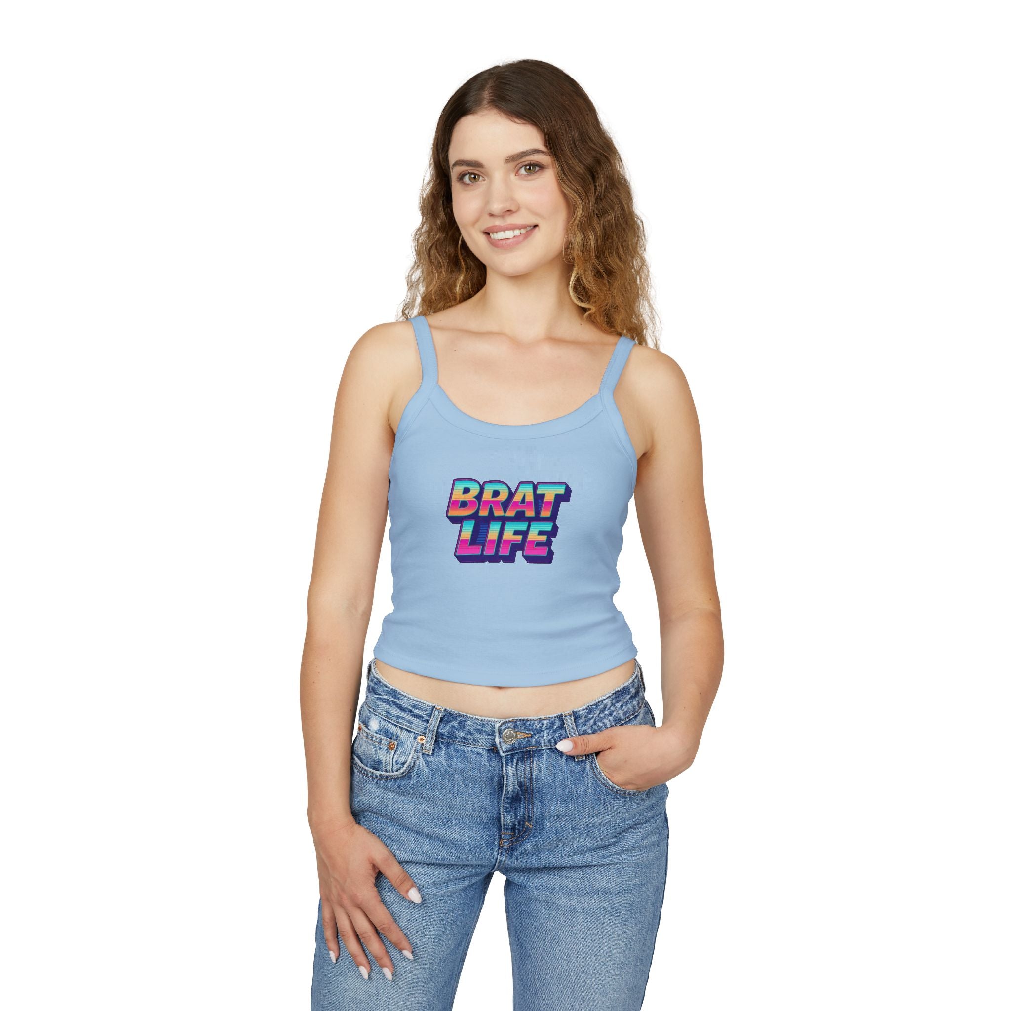 Brat Life Style 1 Tank Top for Confident Women