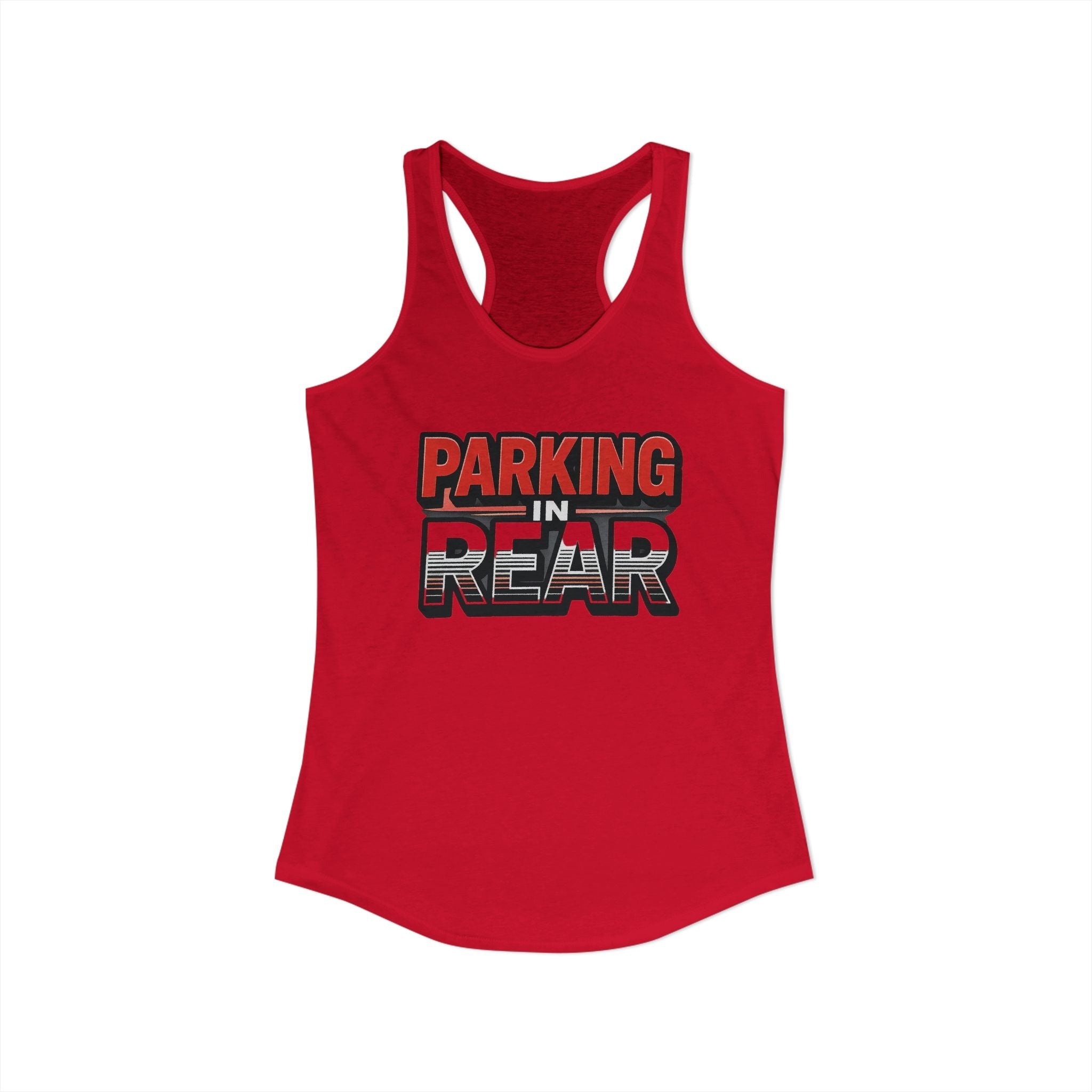 Parking in Rear - Women's Ideal Racerback Tank
