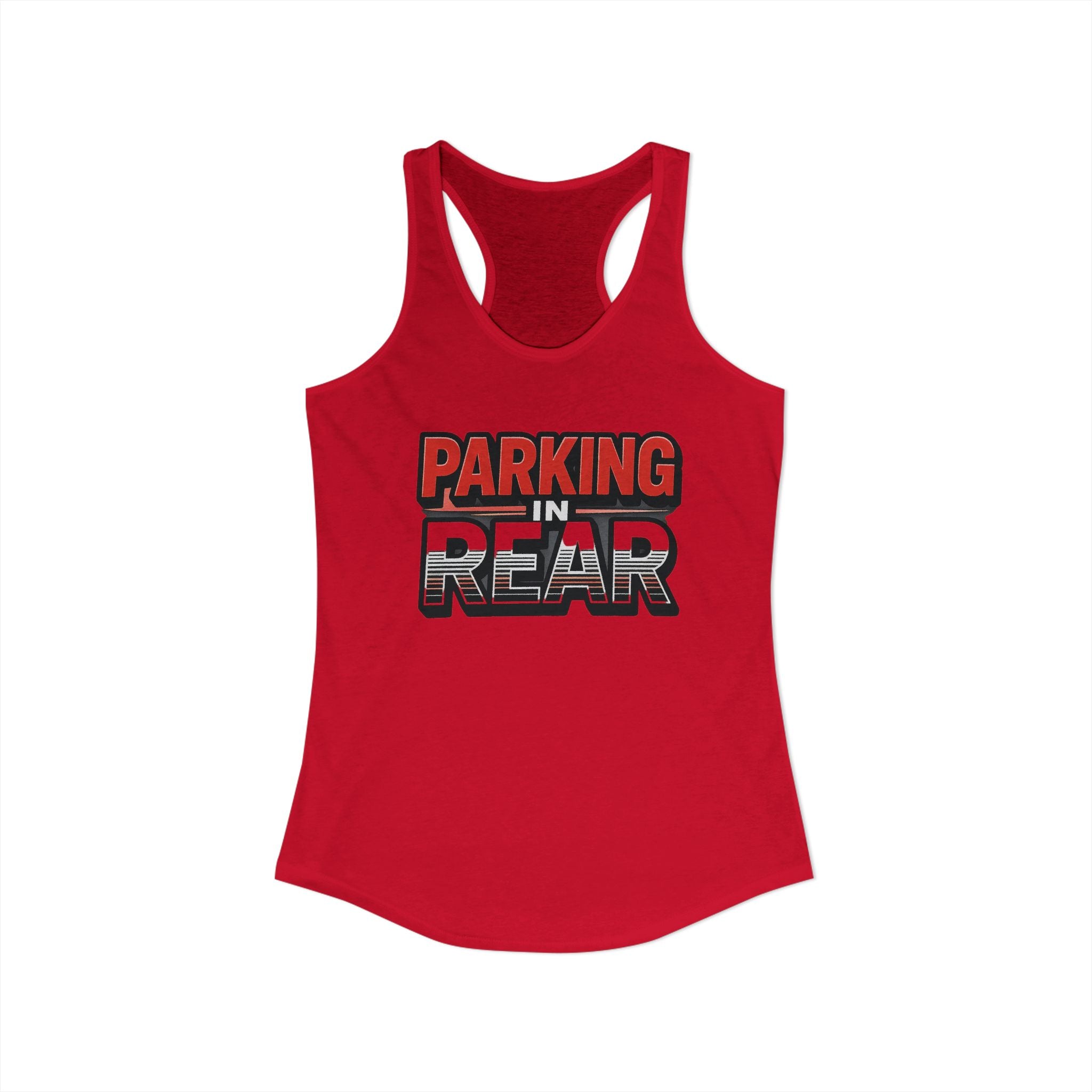 Parking in Rear - Women's Ideal Racerback Tank