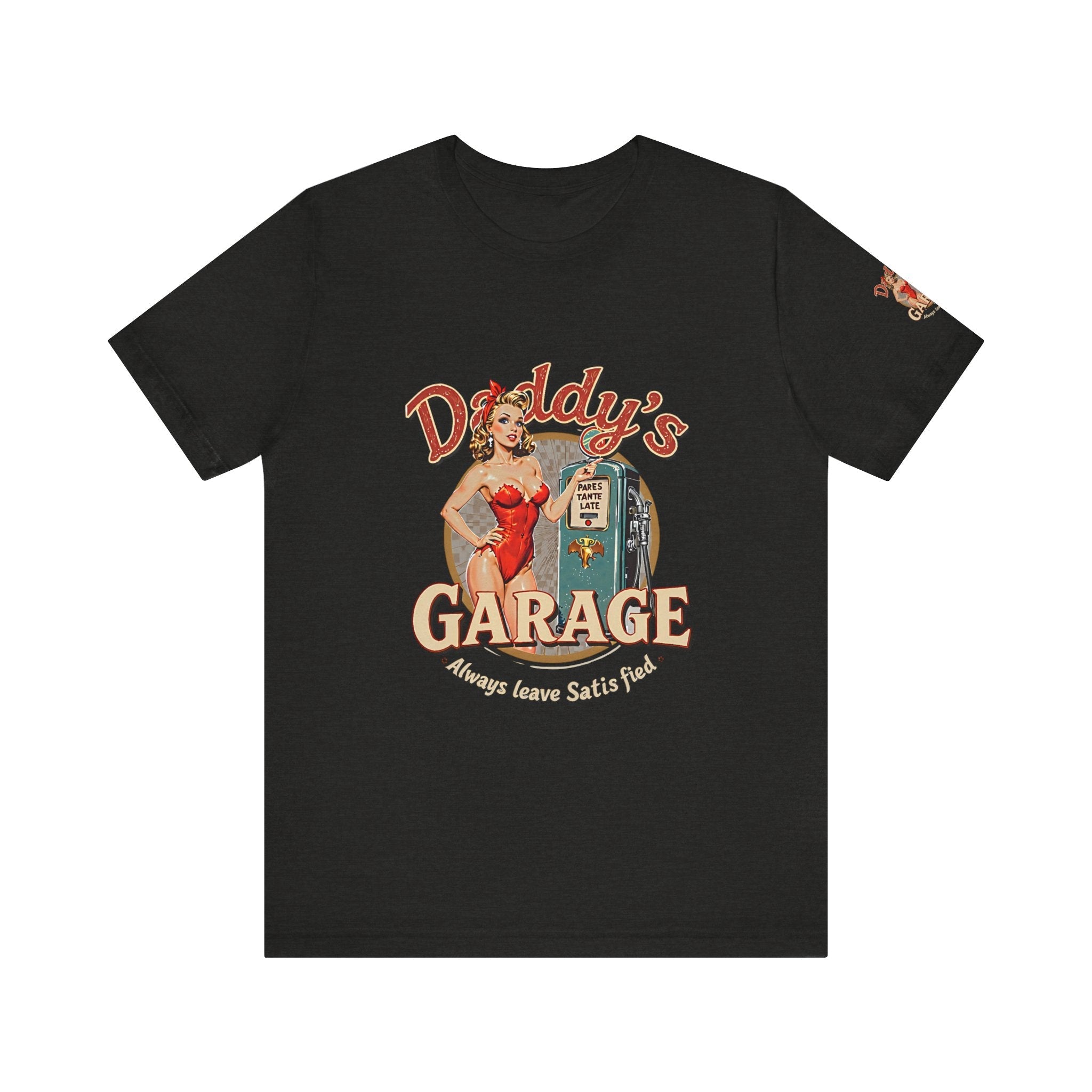 Daddy's Garage Vintage Logo Unisex Tee